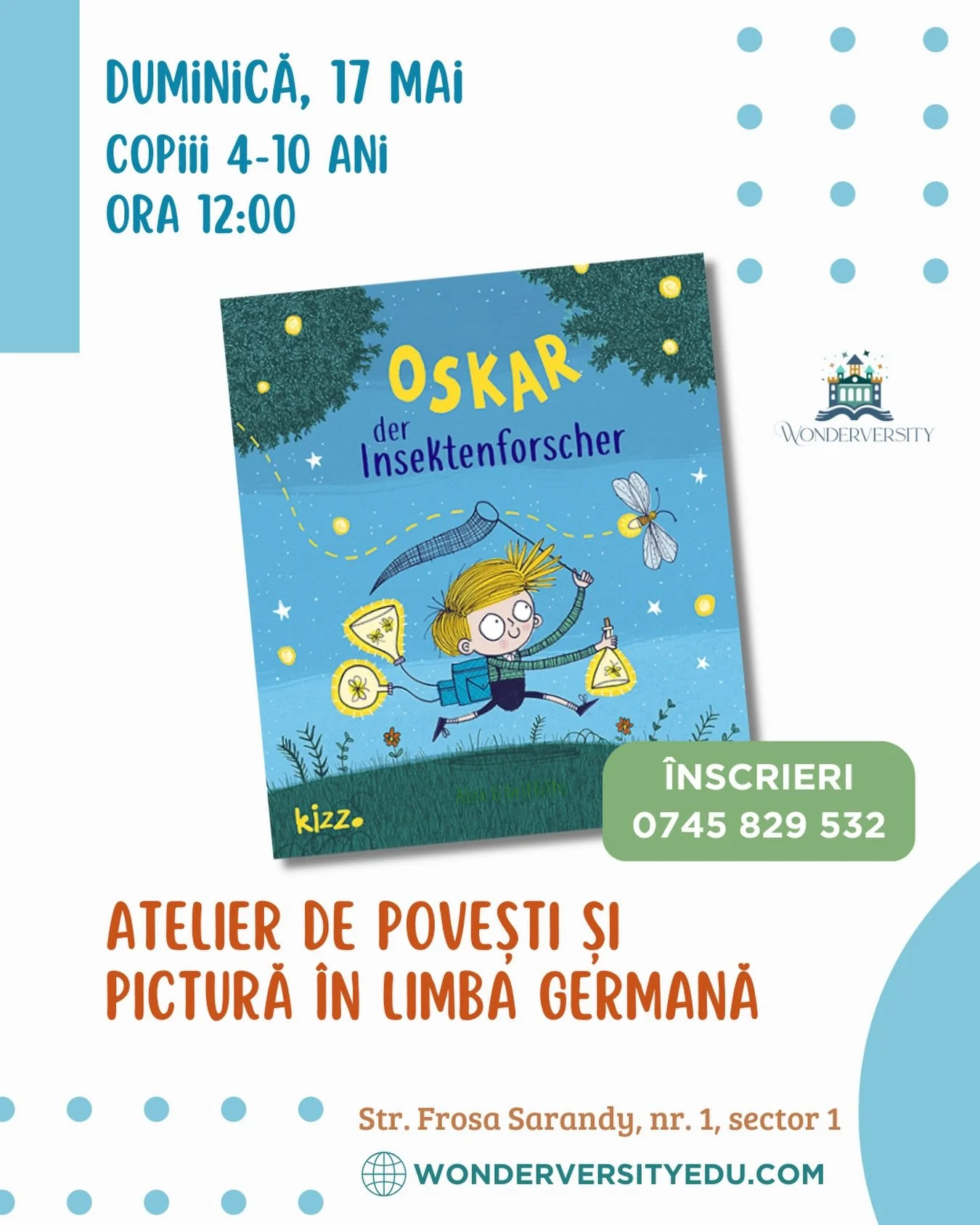 🐝🦋 Albine, fluturi, melci, muște&hellip; Oskar le iubește pe toate! După o vizită cu bunicul la Muzeul de Științe Naturale, nu se mai poate g&acirc;ndi la altceva. Astfel, devine cel mai bun colecționar de insecte din lume. Totuși, toate aceste vie