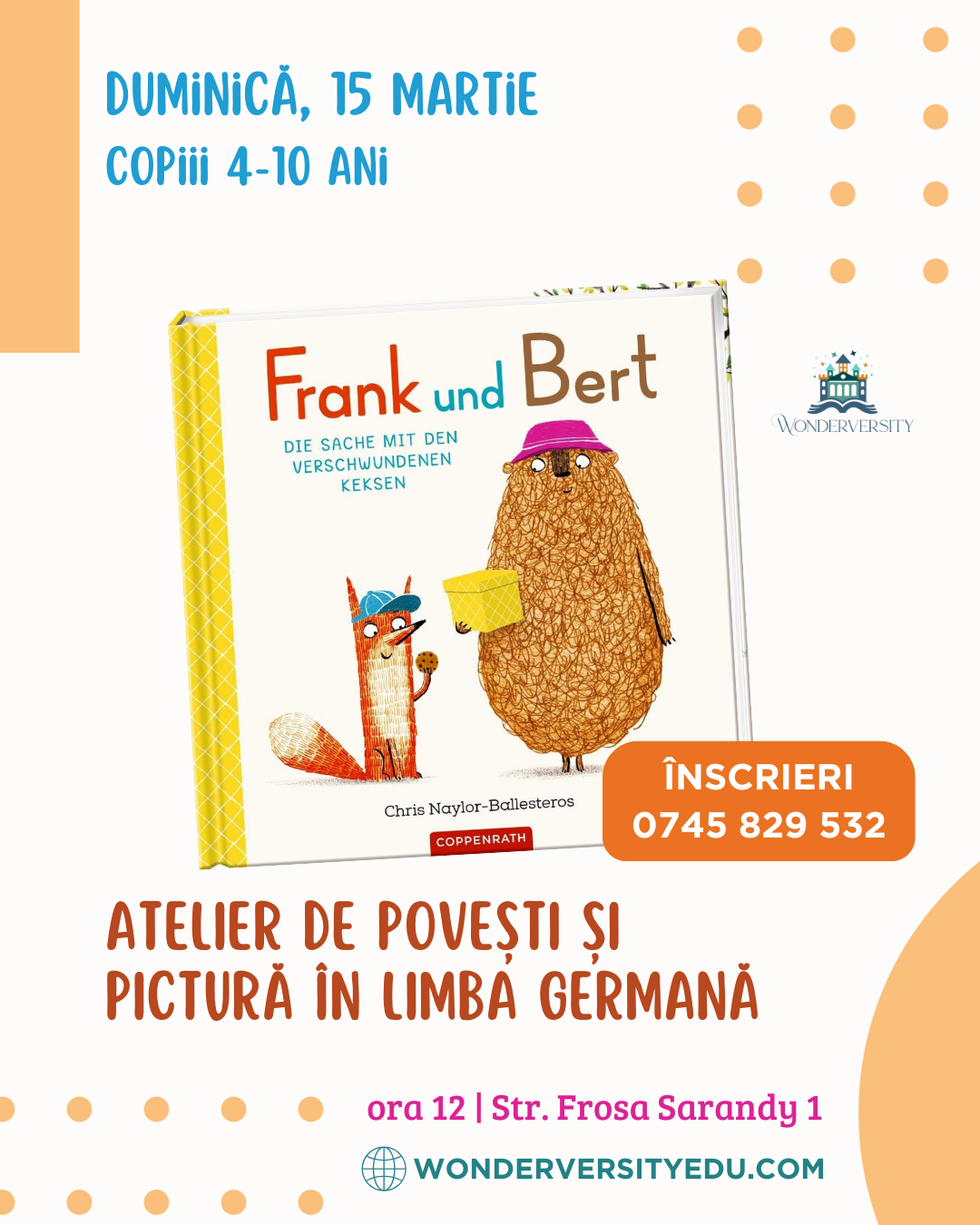 atelier craciun copii limba germana pentru copii bucuresti decembrie