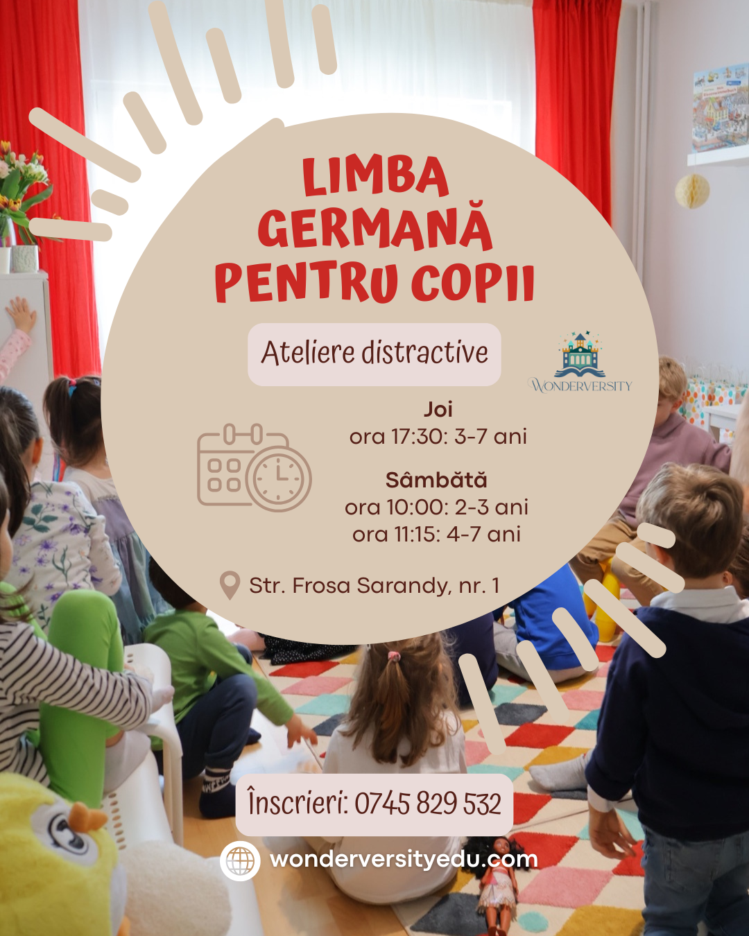 ateliere distractive de limba germana pentru copii gradinita curs germana copii bucuresti sector 1