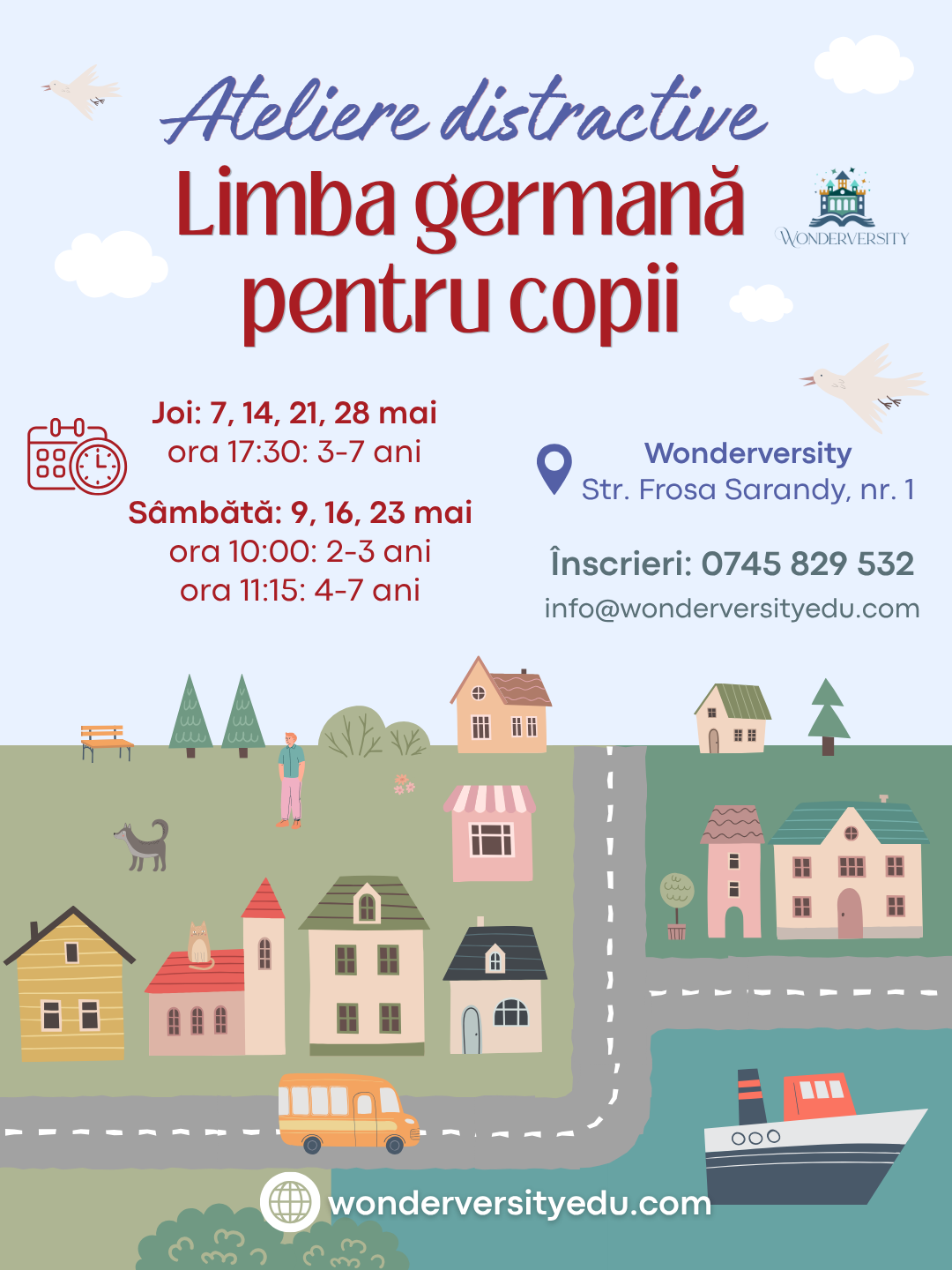 ateliere distractive de limba germana pentru copii gradinita curs germana copii bucuresti sector 1