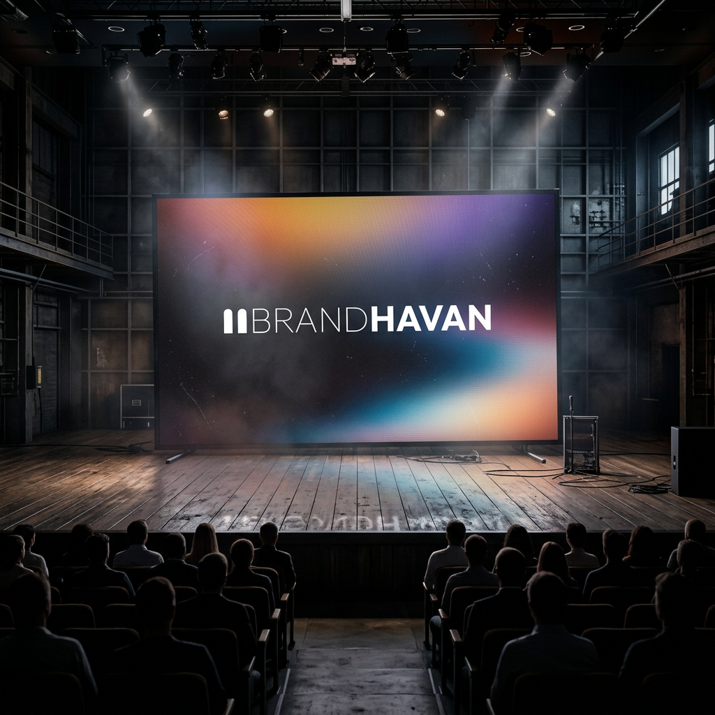 Brand Havan stage on stage logo design.png