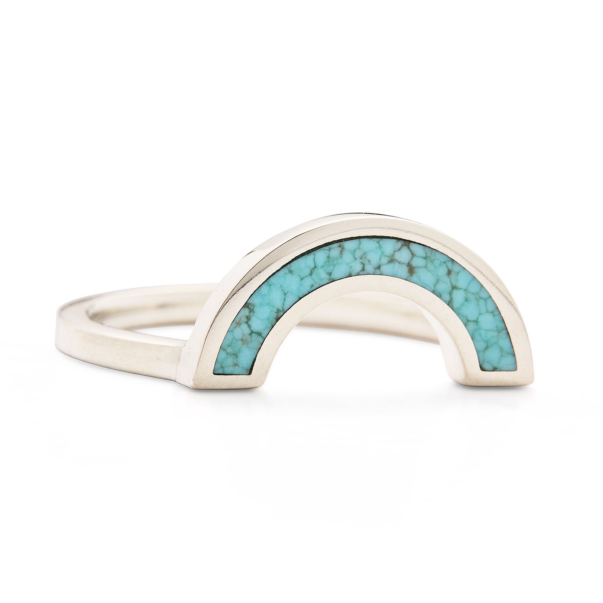 Rainbow Ring _ Silver _ Number Eight Turquoise _ 1.jpg