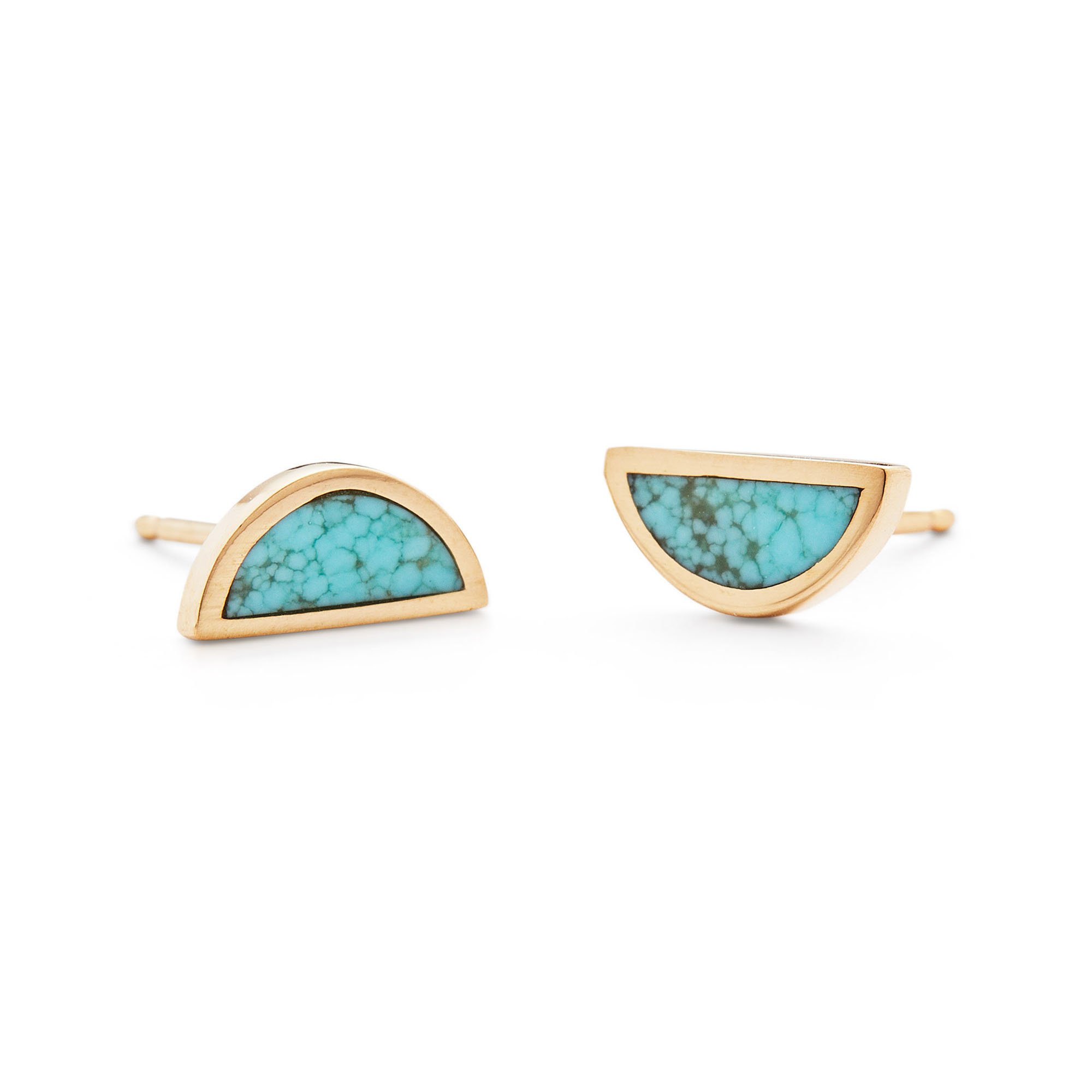 One Half Studs _ Silver _ Number Eight Turquoise.jpg