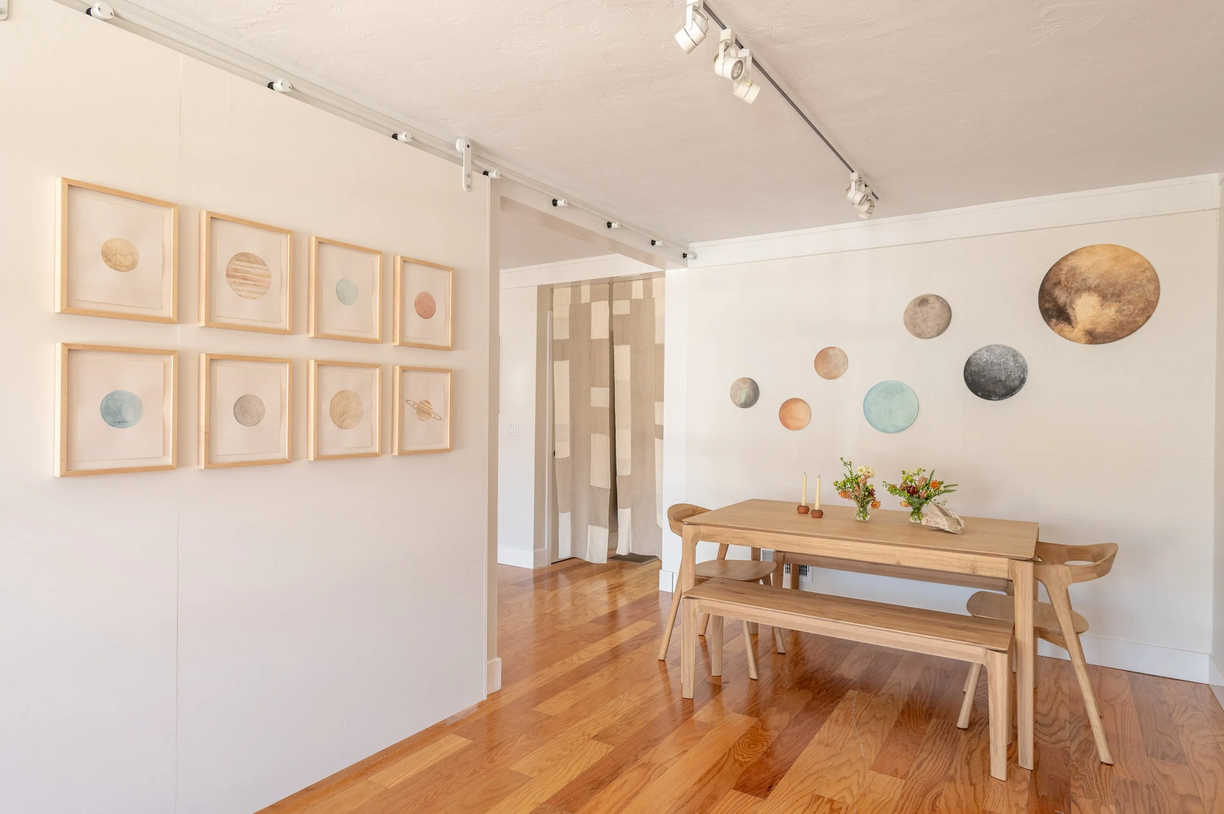 interior shot of Folklore Studio's Earthly Bodies exhibition