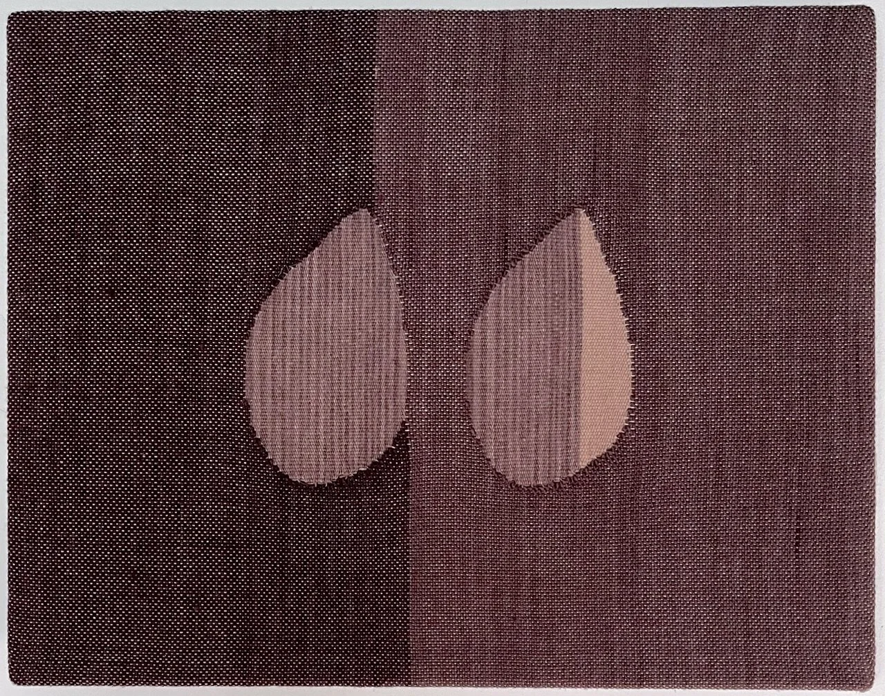 EMELIE RICHARDSON  
Fire seed I (renew) (2026)  
26” x 33”  
Wool, custom walnut frame  
$5,200