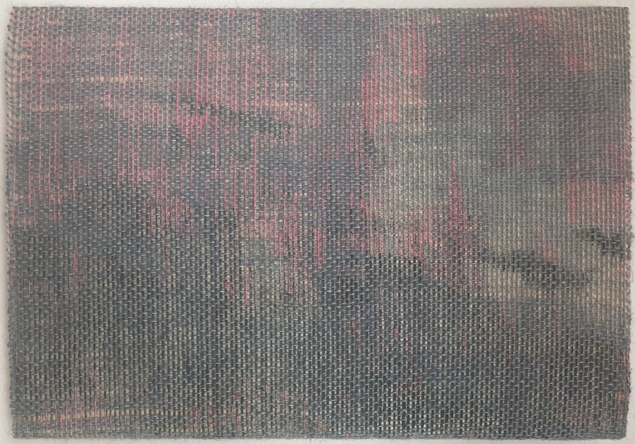 EMELIE RICHARDSON  
Revival II (2026)  
10.5” x 15”  
Wool, paint, jute  
$2,000