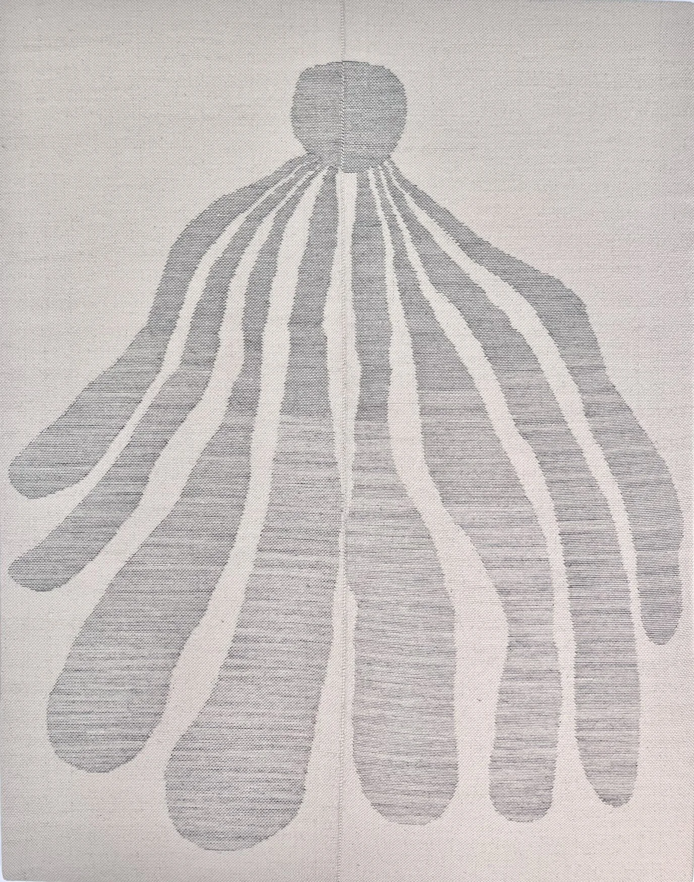 EMELIE RICHARDSON  
Tender surrender (2026)  
67” x 53”  
Wool, custom maple frame  
$20,000