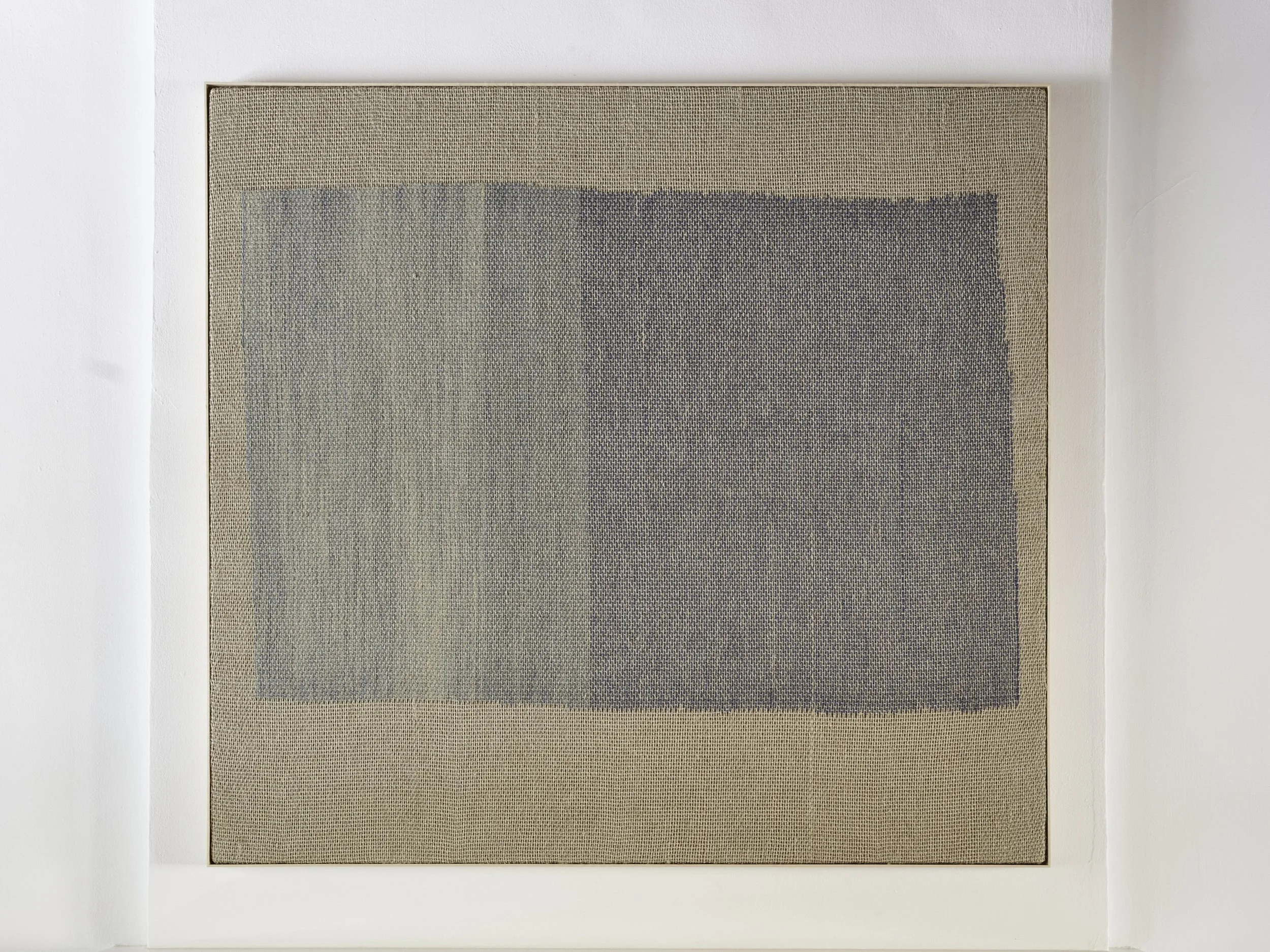 EMELIE RICHARDSON  
Night flyer (2025)  
51” x 55”  
Linen, wool, natural dyes  
$14,500