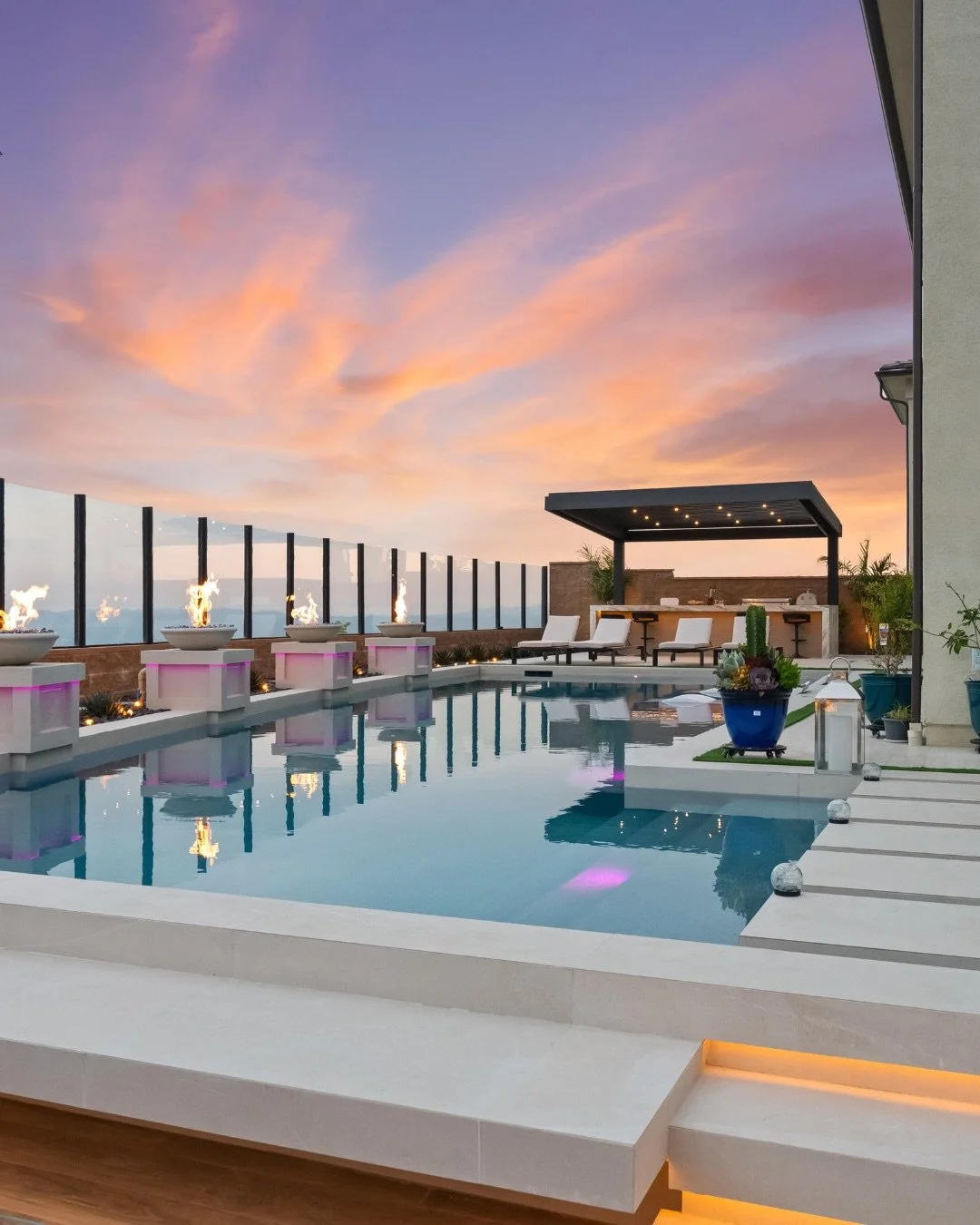 That feeling when you make a design choice completely outside your comfort zone&hellip; but it just works. With custom pool design, there are no limits. From color and texture to decking and beyond, every detail can be tailored to make the space trul