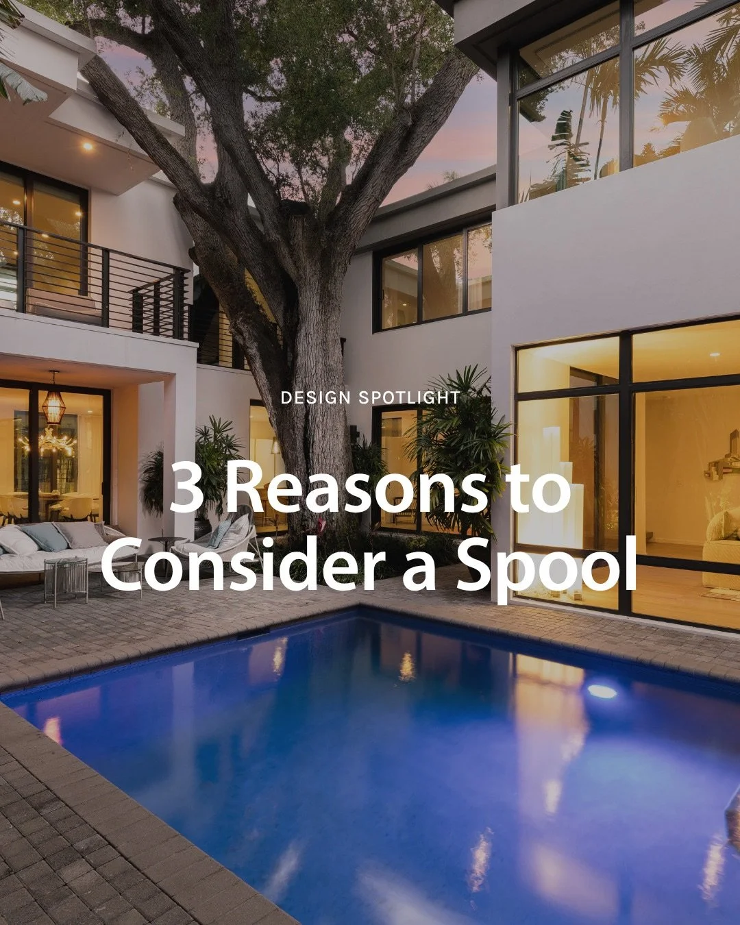 Is it a spa? Is it a pool? It&rsquo;s a spool, and it might be exactly what your backyard needs. 

Compact, versatile, and perfect for making a big impact in a small space. ✨