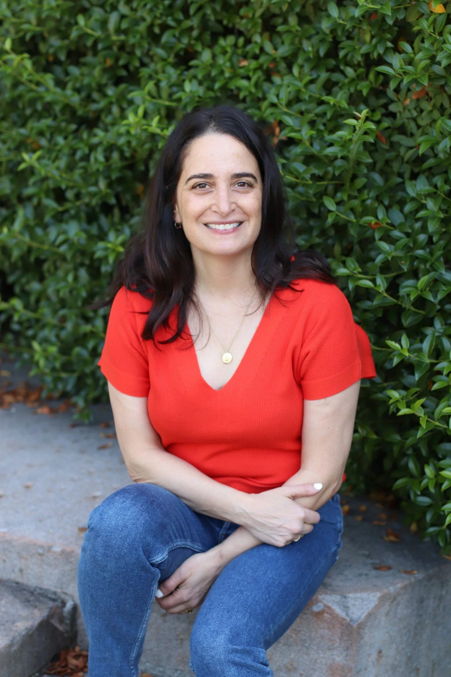 Allison Dworkin smiles at camera