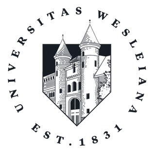 A logo featuring a castle with three towers inside a shield, with the text 'University of Variitas Webublica' encircling it.