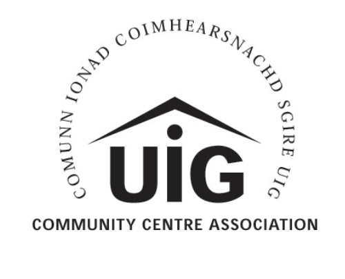 Logo of the Community Centre Association featuring the acronym UIC with a roof design above and the words 'Community Centre Association' below.