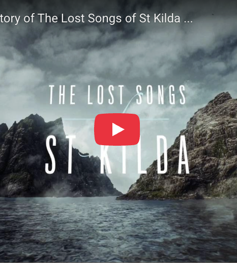 The Lost Songs of St Kilda is a collection of eight piano pieces linked to St Kilda, remembered and played by a retired Edinburgh schoolteacher named Trevor Morrison.