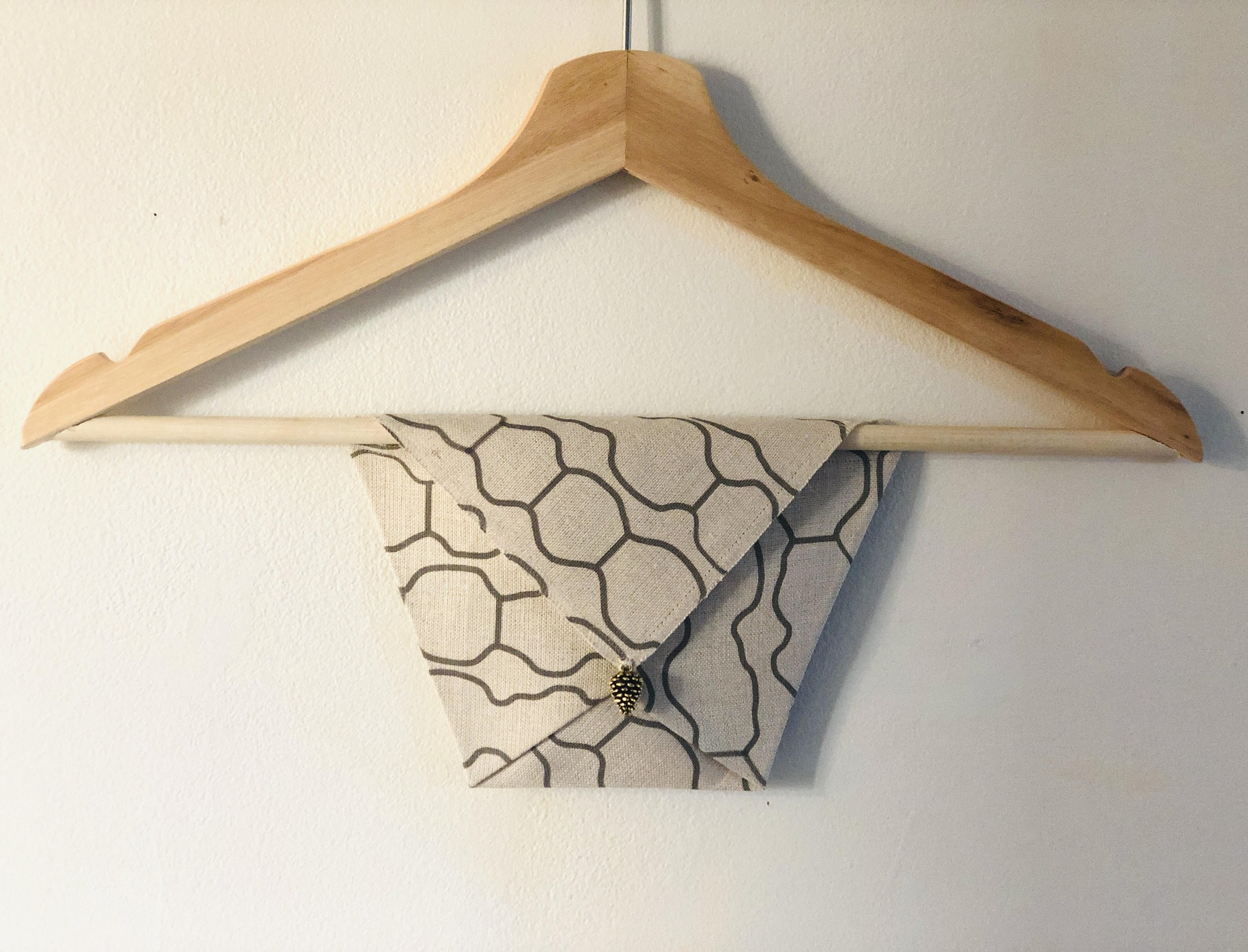 Origami Linen Envelope