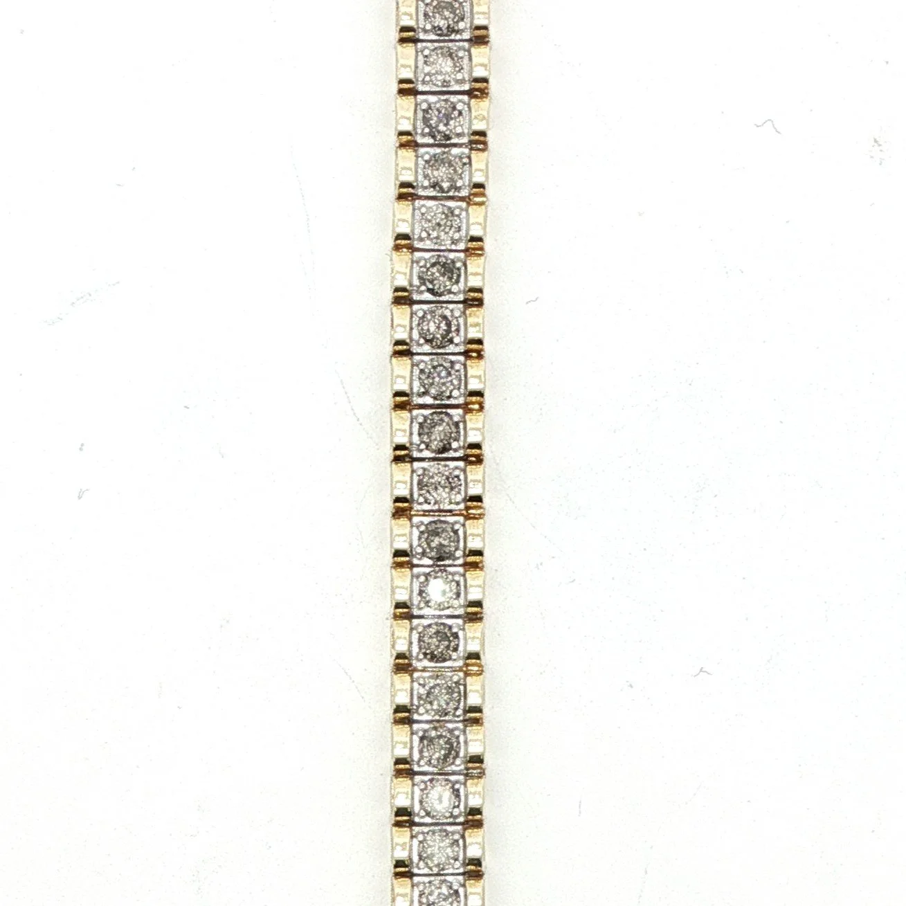 10k Gold & Diamond Bracelet