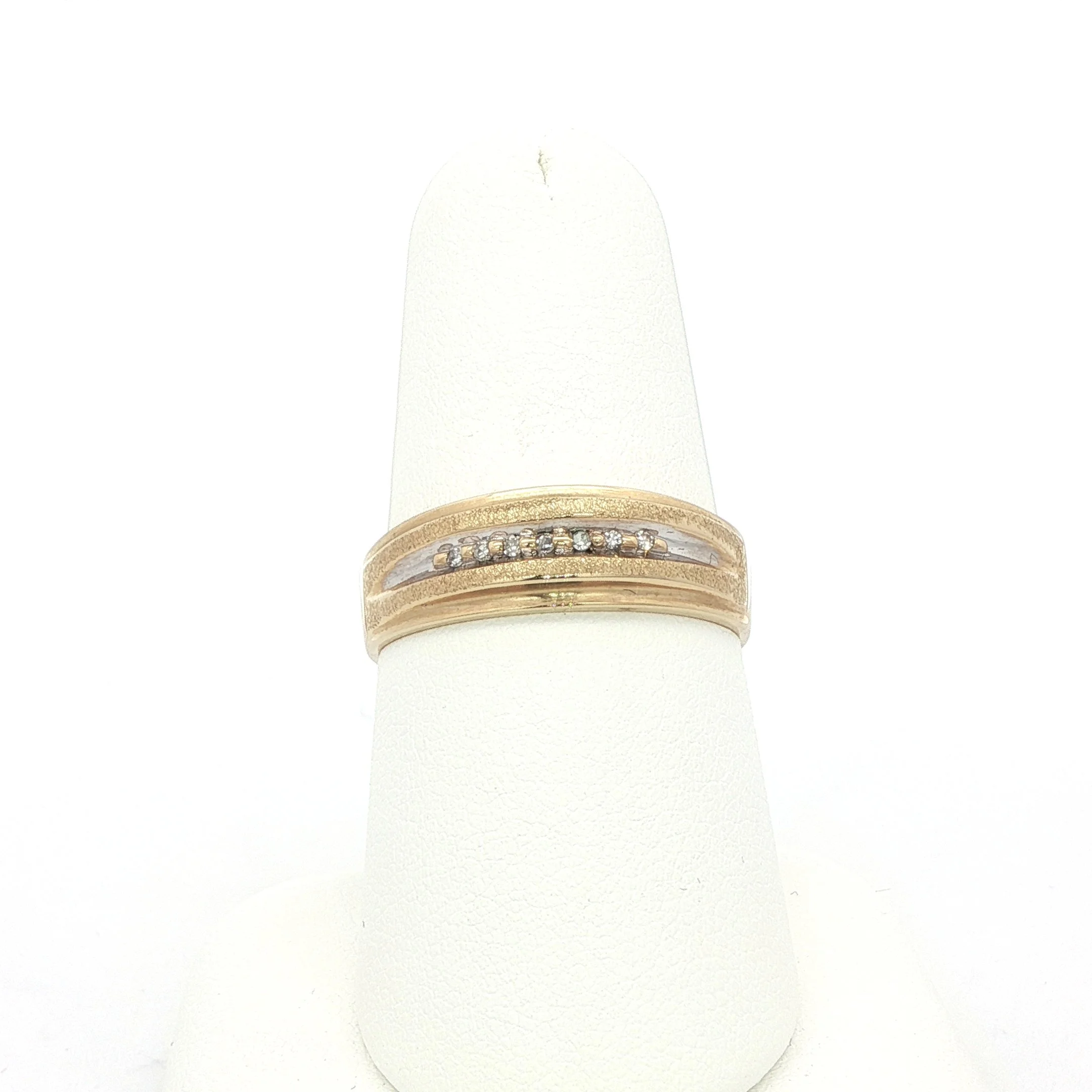 10k Diamond Band