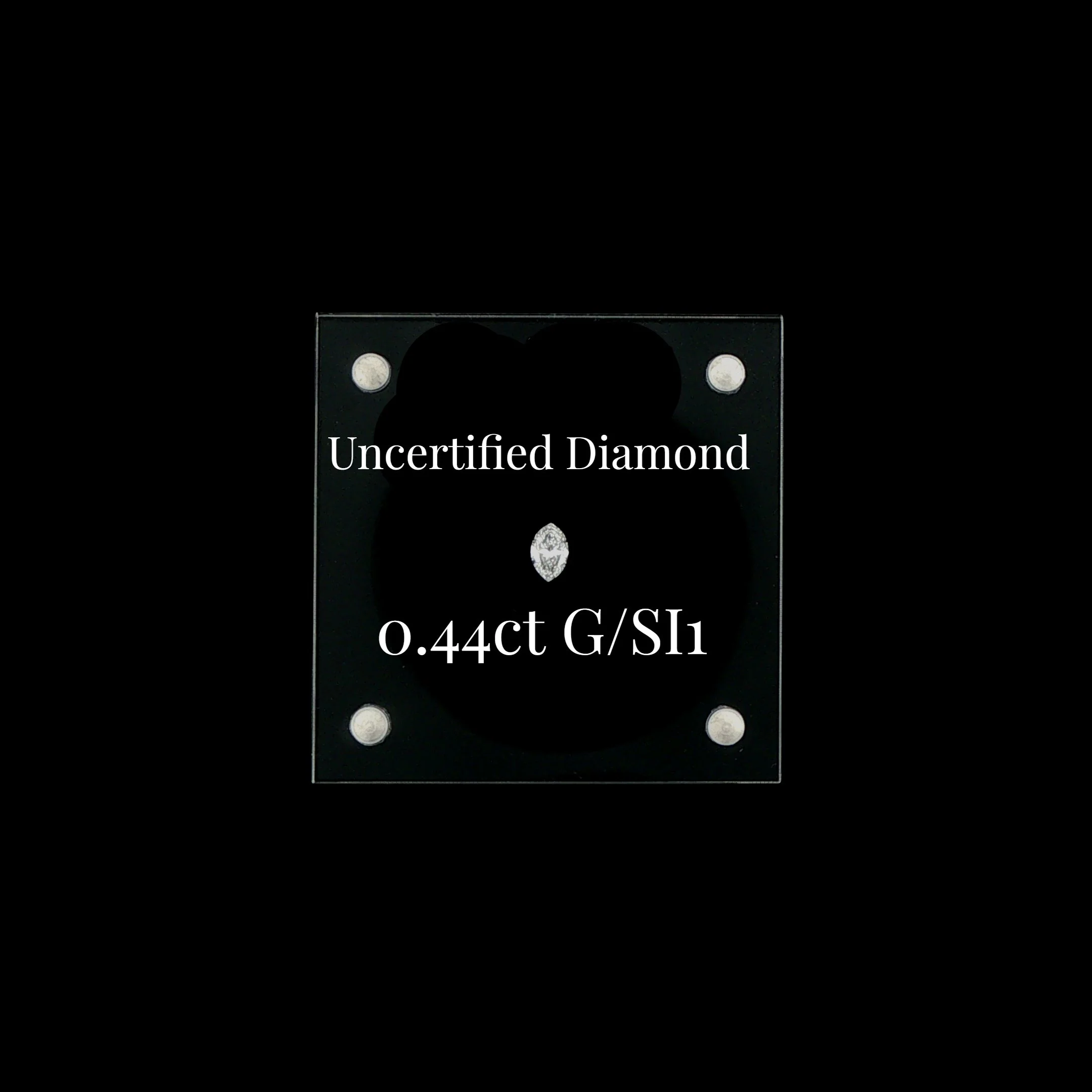 0.44ct Uncertified Marquise Cut Diamond