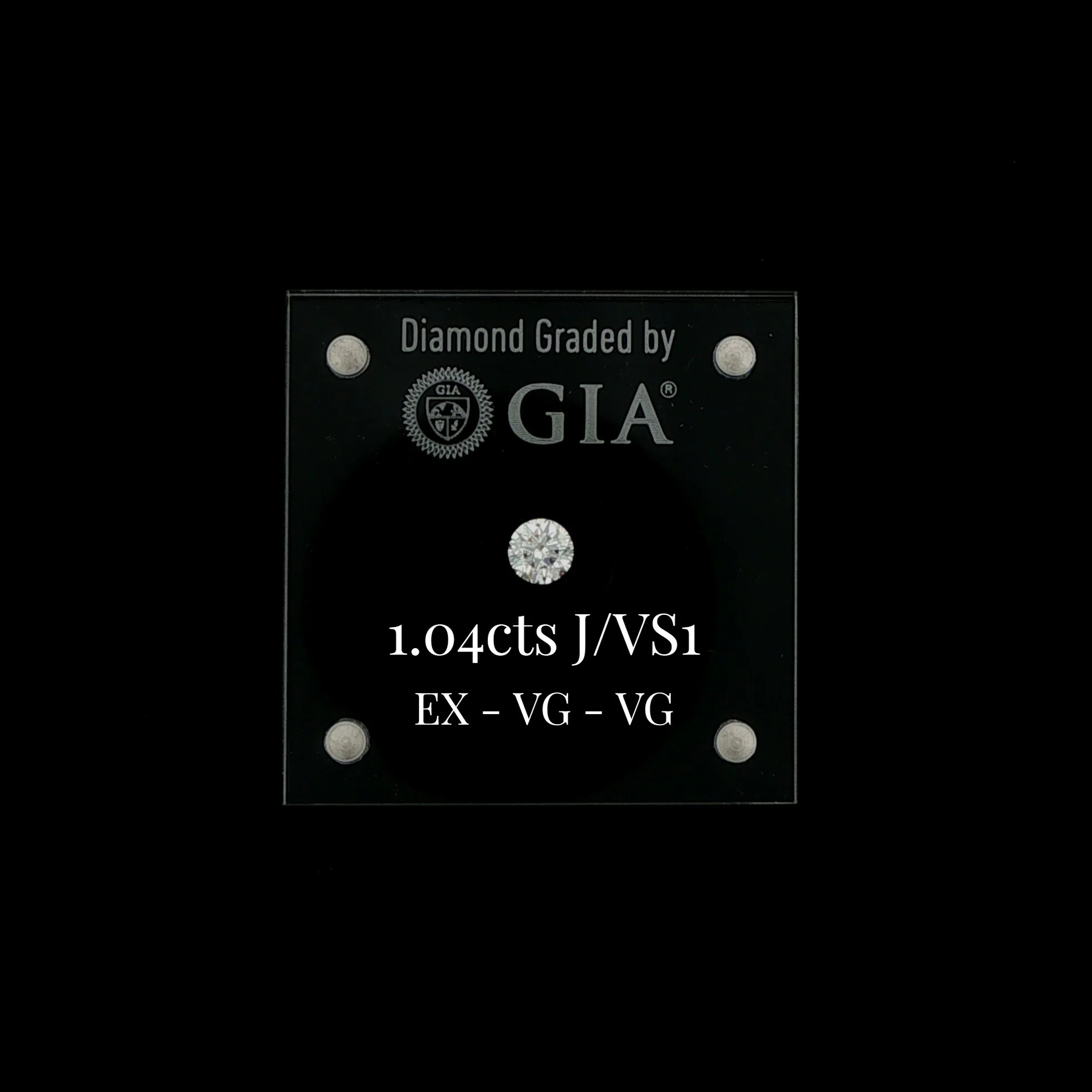 1.04cts Round Brilliant Diamond