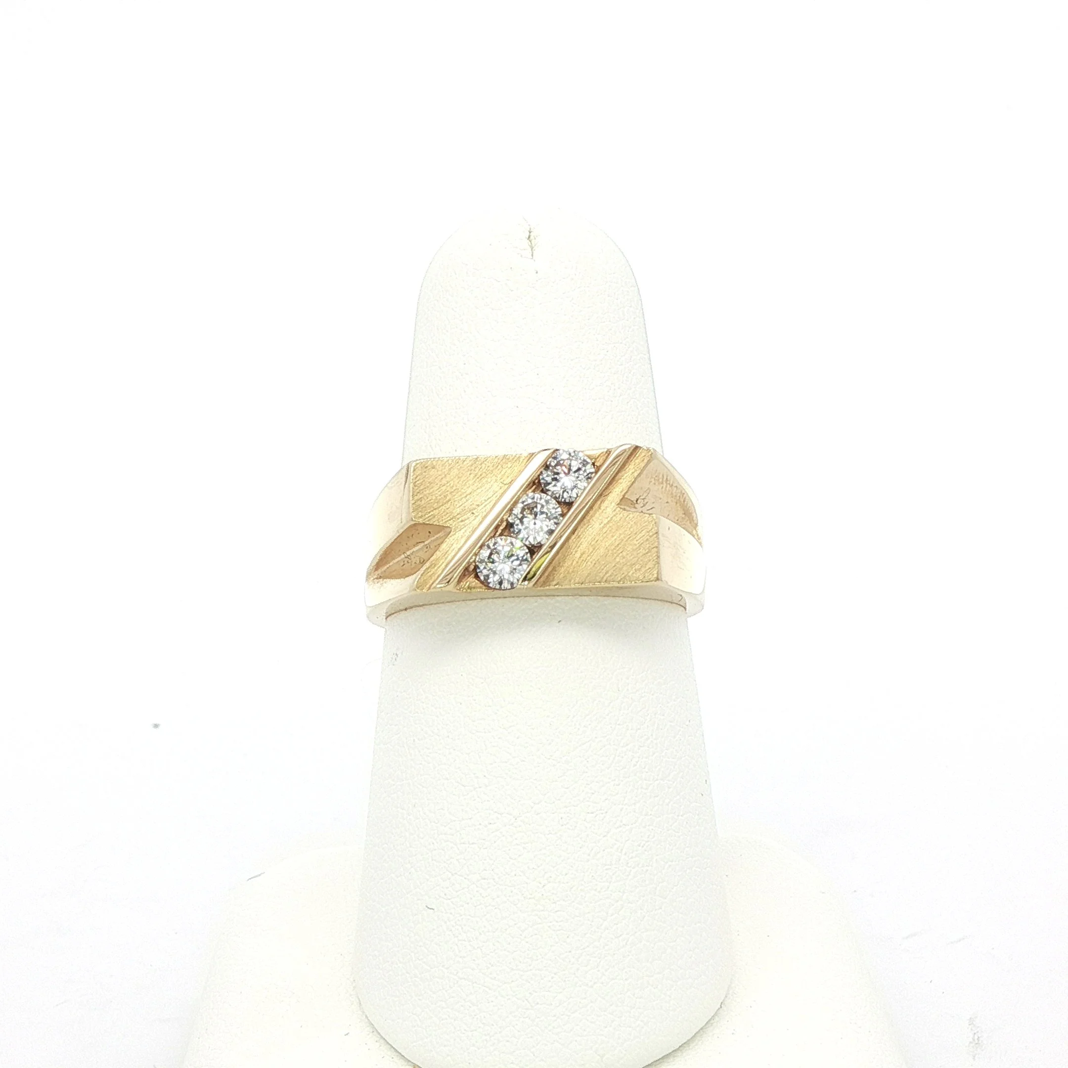 14k Statement Diamond Band