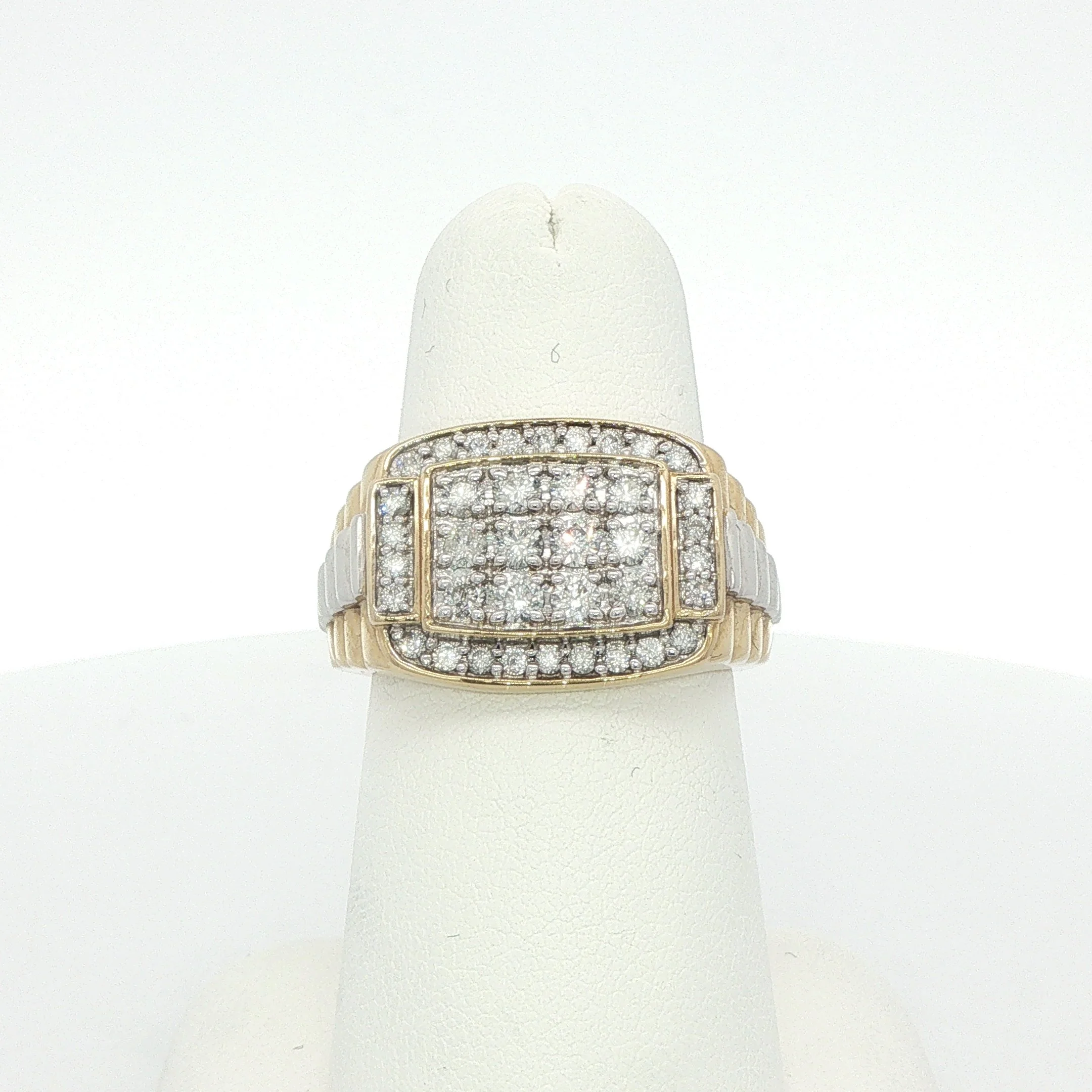Gents Cluster Ring