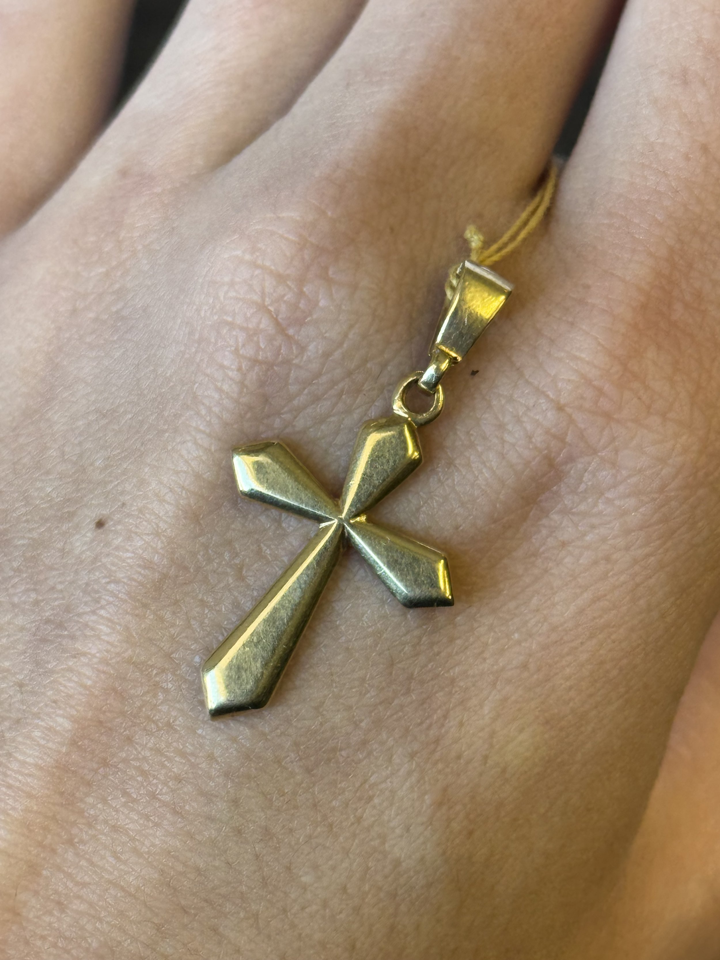 14k Gold Cross