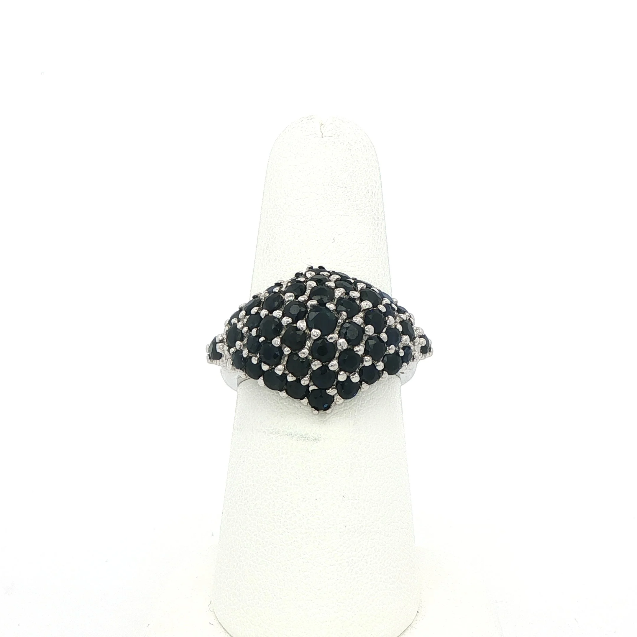Cluster Sapphire Ring