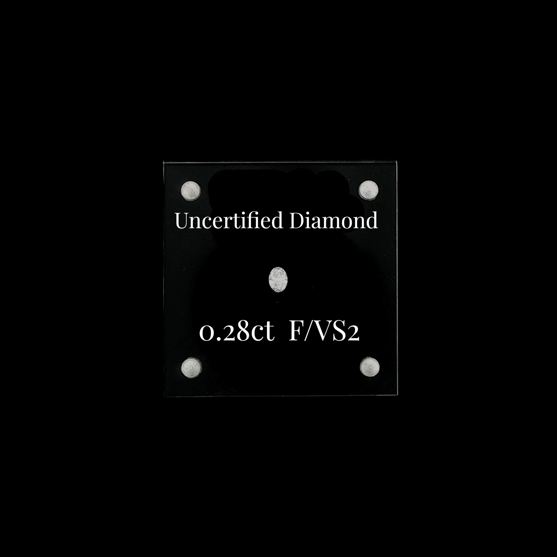 0.28ct Uncertified Oval Diamond