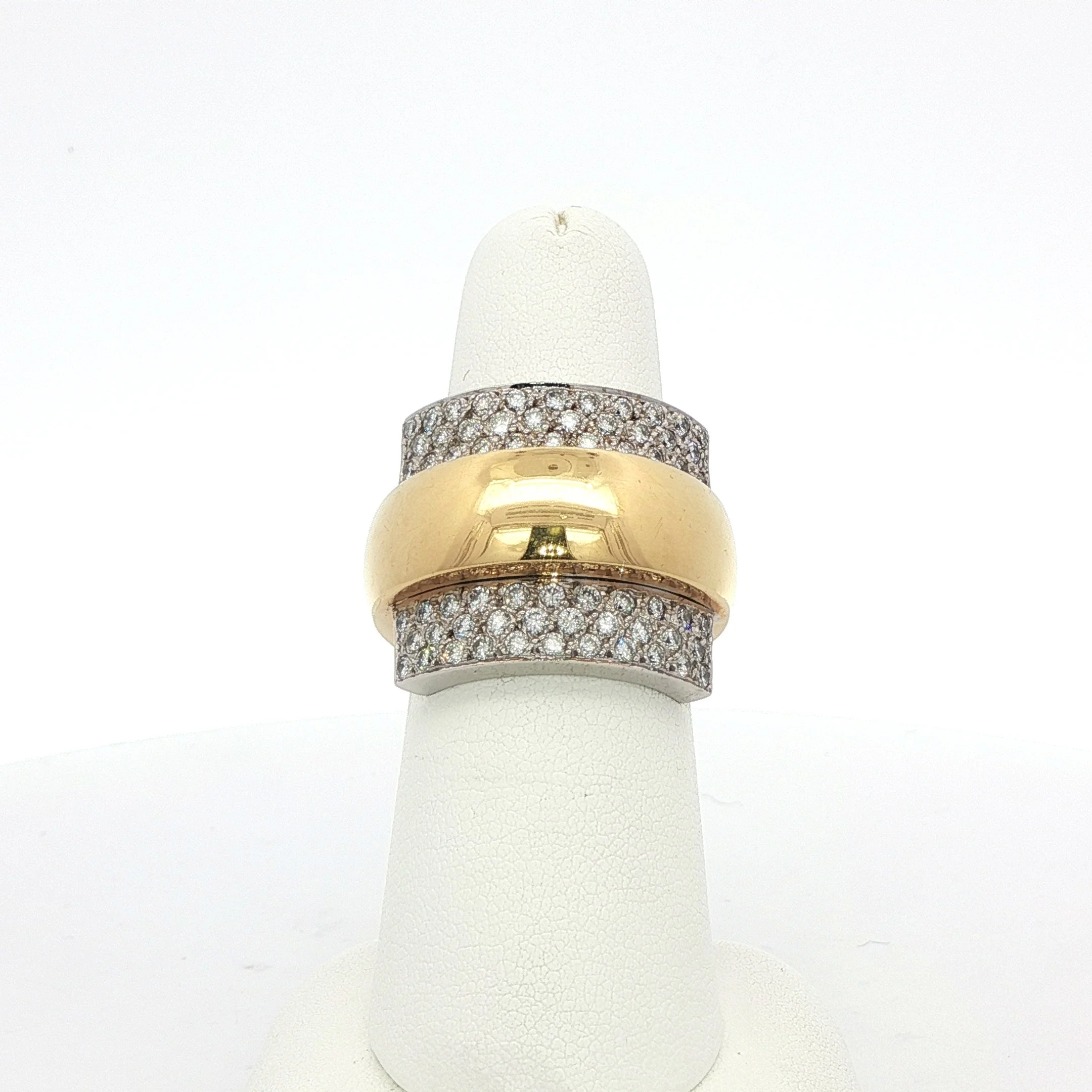 18k Gold Diamond Cocktail Ring