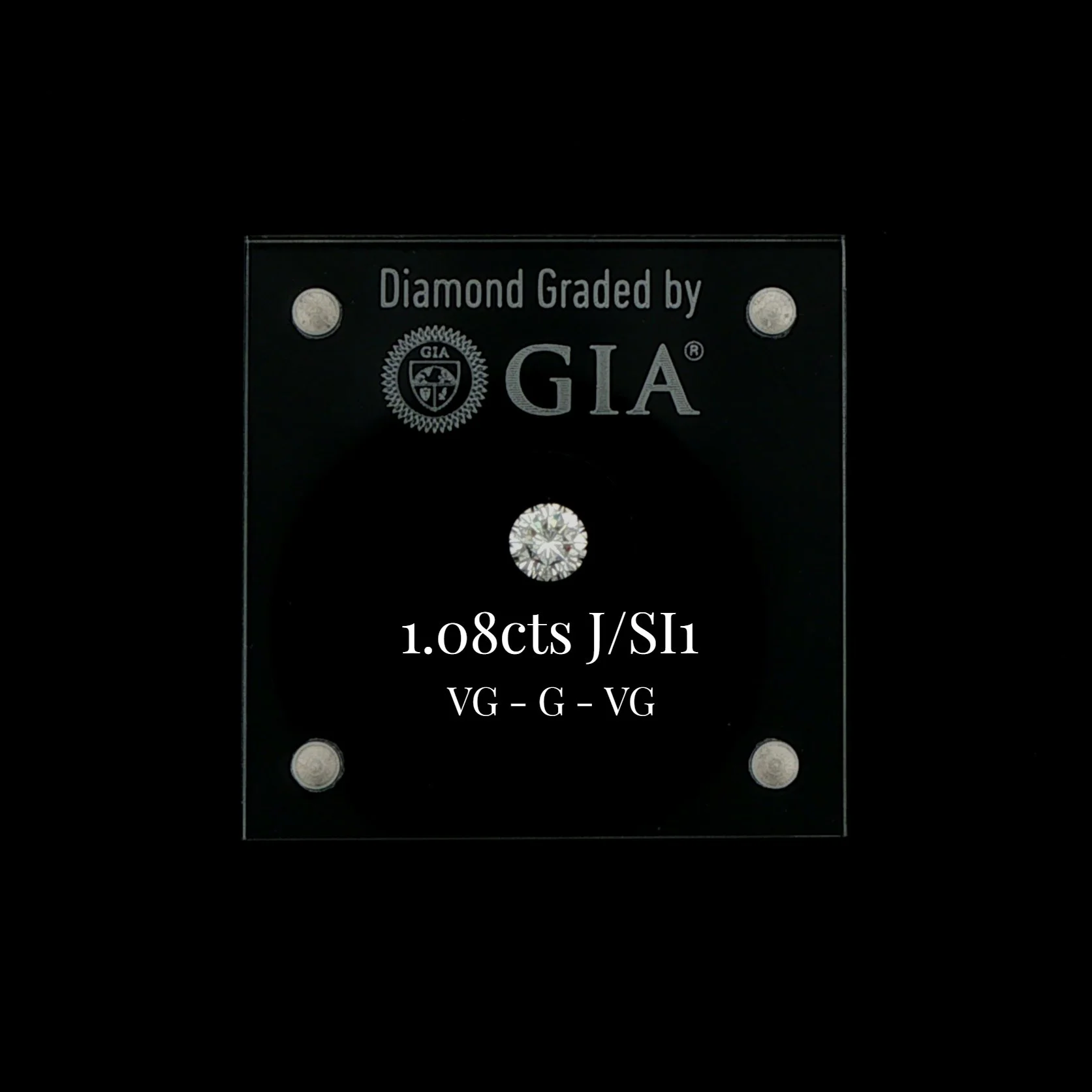 1.08cts Round Brilliant Diamond