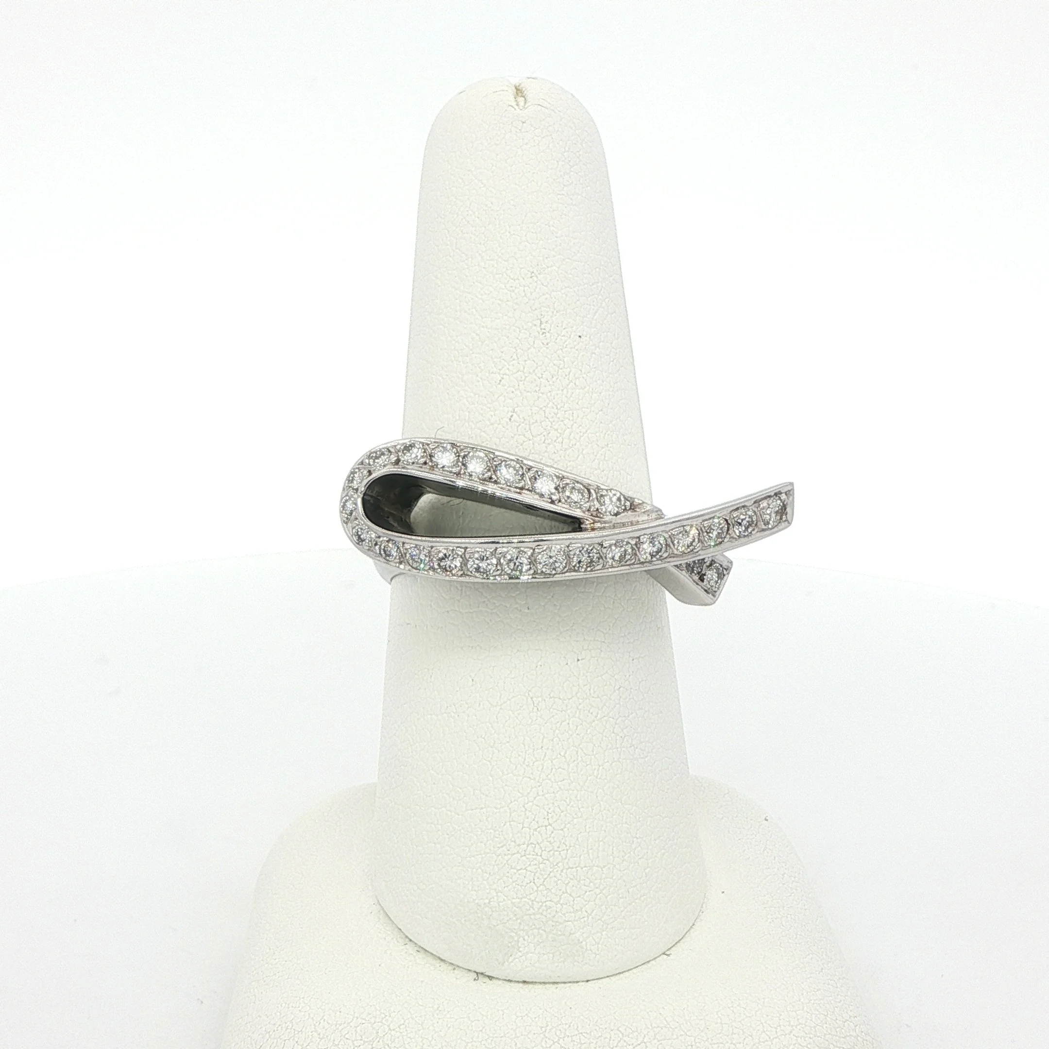 Abstract Diamond Ring