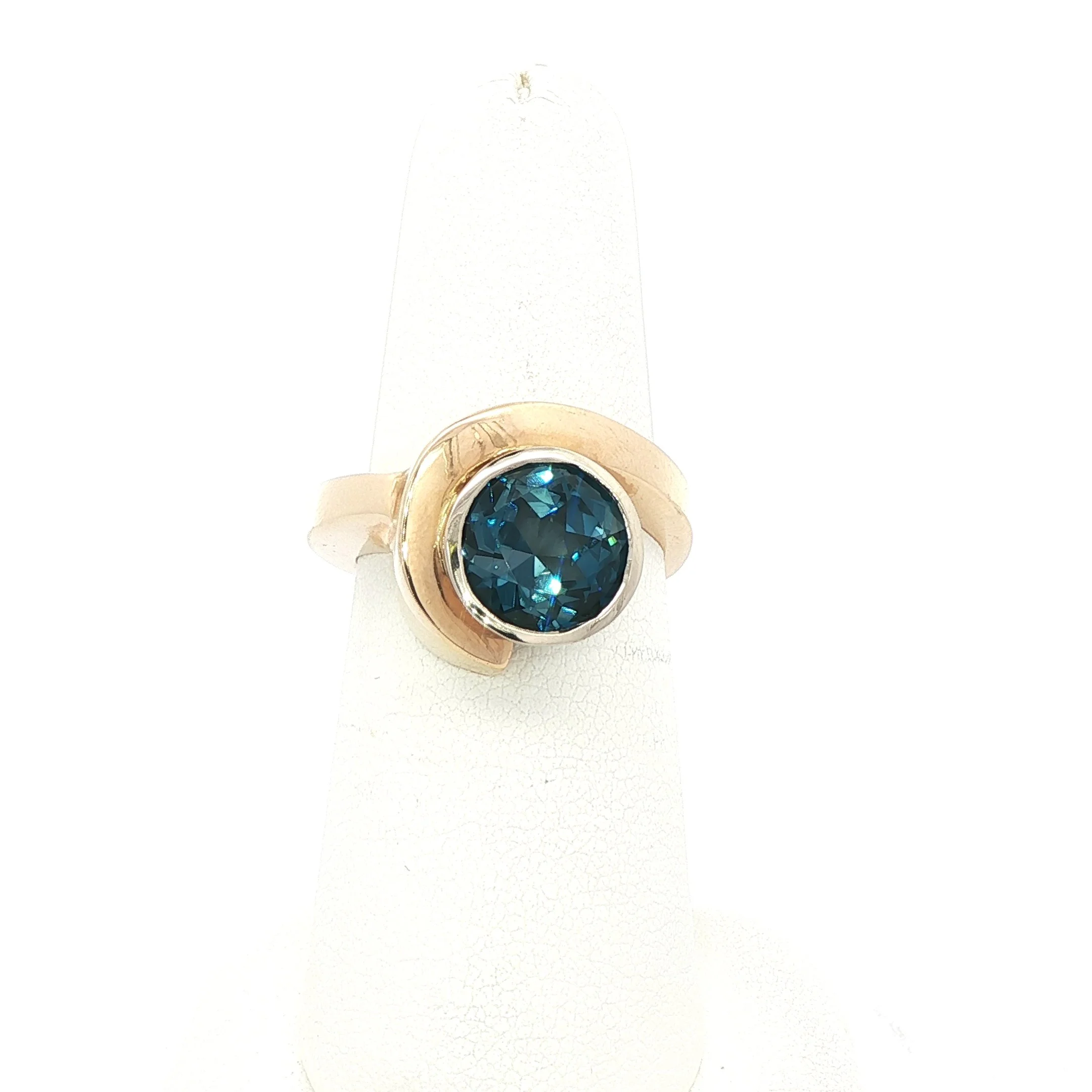 Abstract Blue Topaz