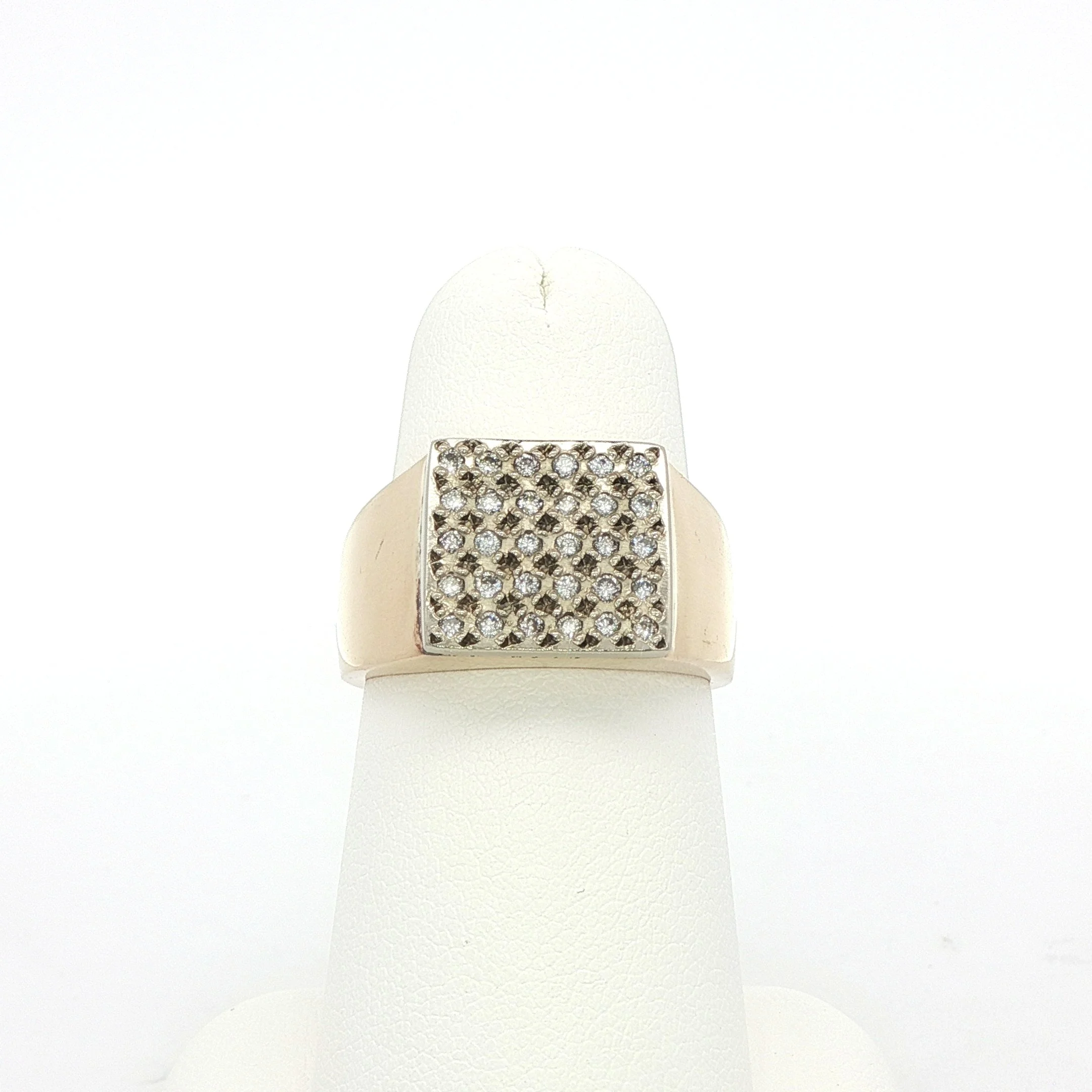Geometric Diamond Band