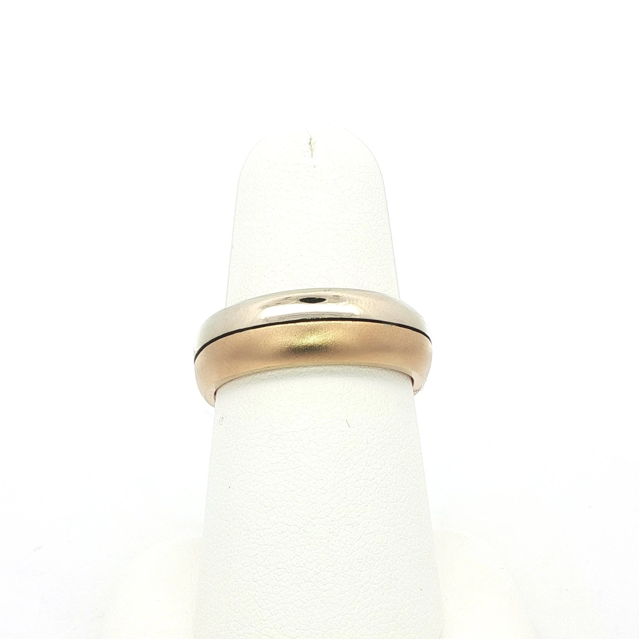 14k Two Toned Band