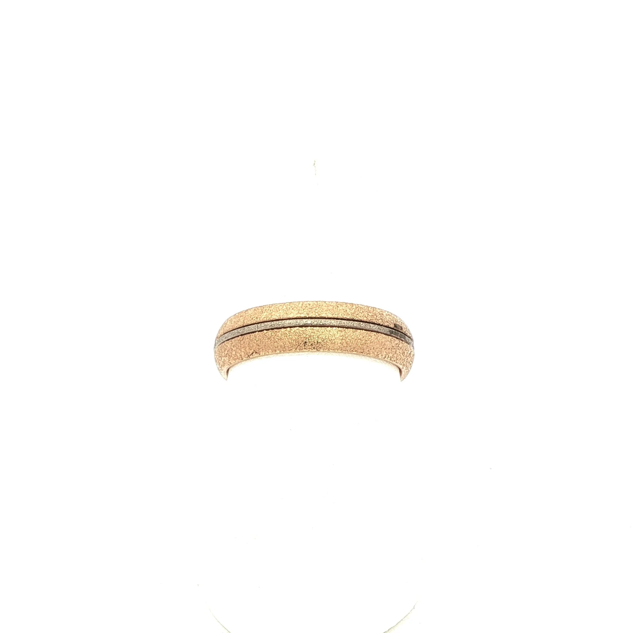 14k Two Toned Band