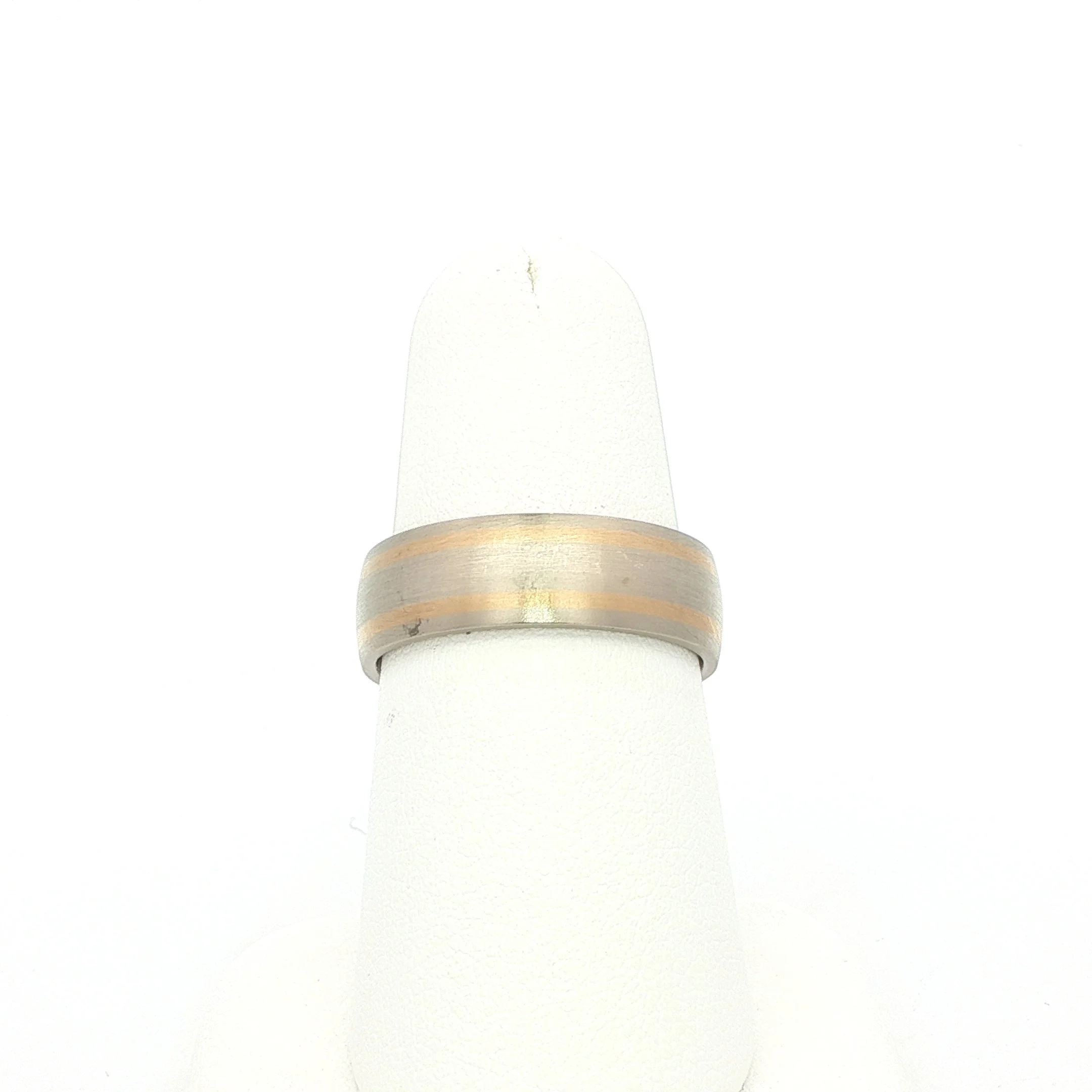 14k Two Toned Band