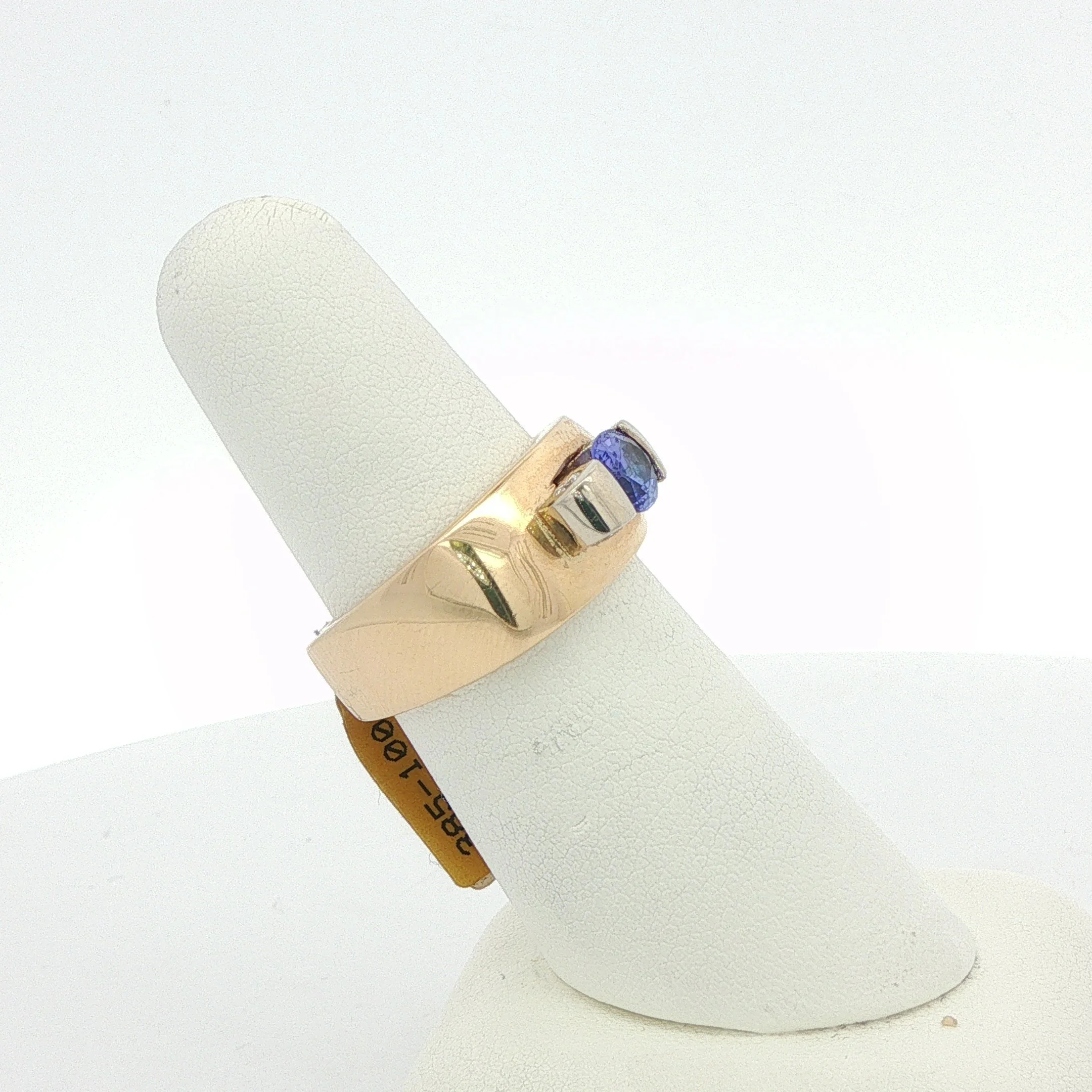 Oval Tanzanite Cigar Band