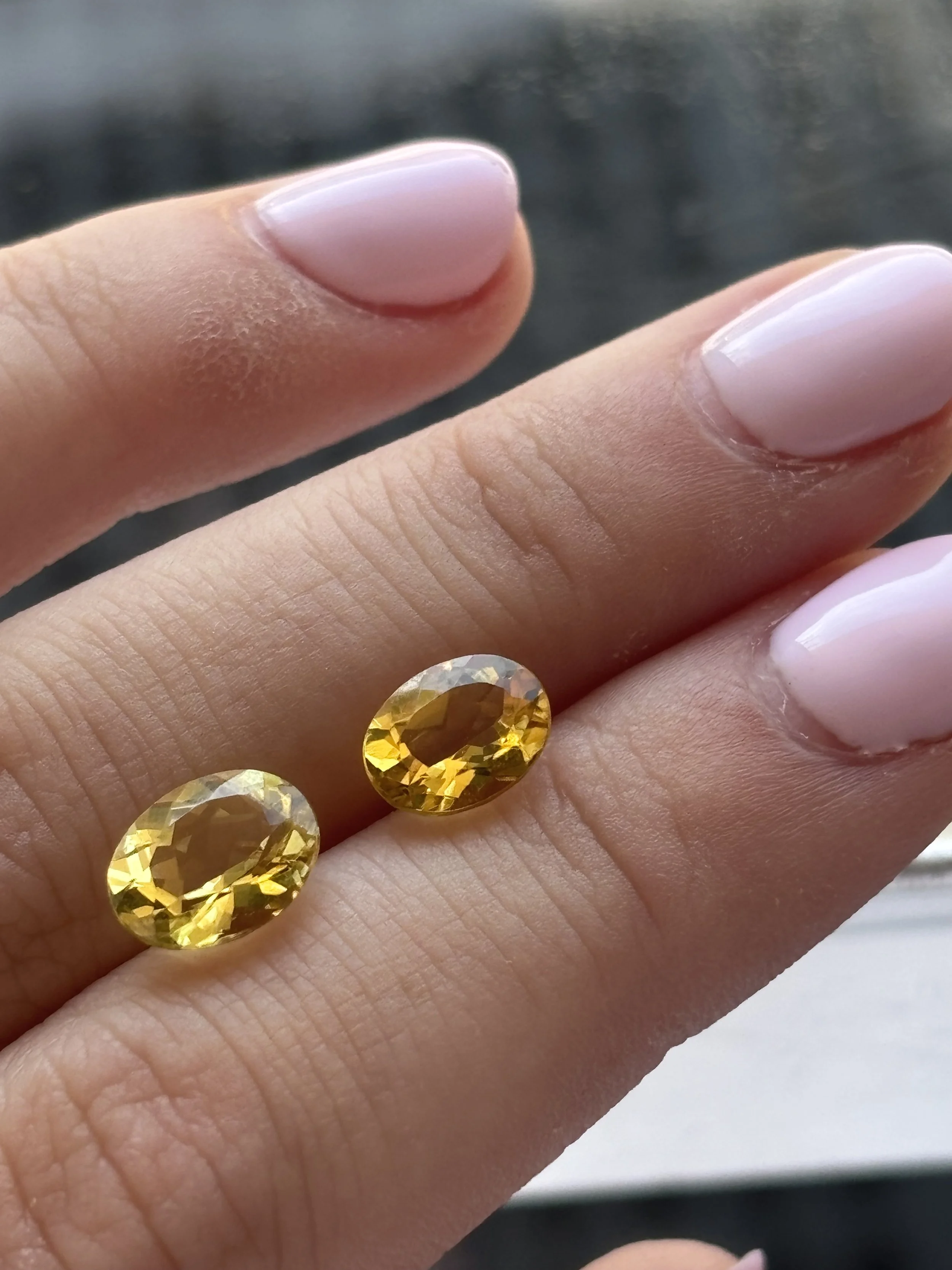 Golden Beryl Ovals