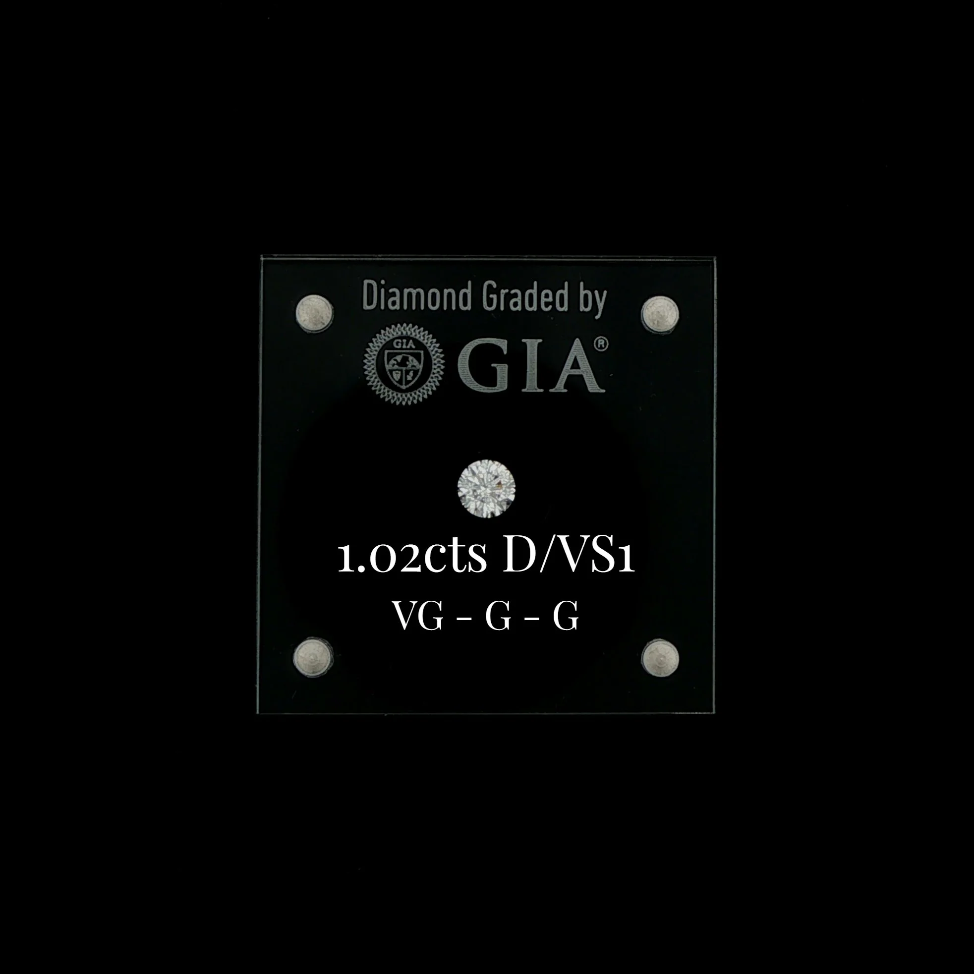 1.02ct Round Brilliant Cut Diamond
