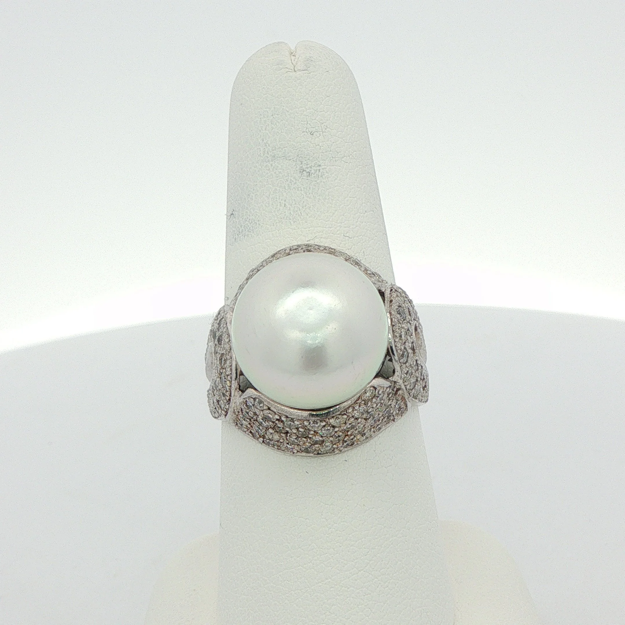 14k Pearl Cocktail Ring