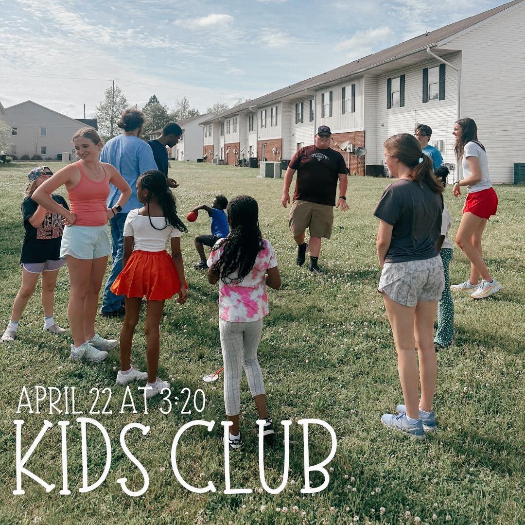 Kids Club Today!😊
We have been blessed with some amazing weather so kids club will 100 percent be happening! Looking forward to seeing yall around 3:20!