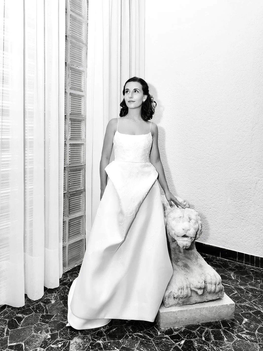 Martina &amp; Francesco 🤍
&mdash; Young, beautiful, and deeply in love. In the backdrop, Villa Domus, an intimate wedding between art and design on the Ligurian Riviera.

Venue/ @villadomus1938 
Photo/ @_carolinasandoval_ 

#destinationweddings #des