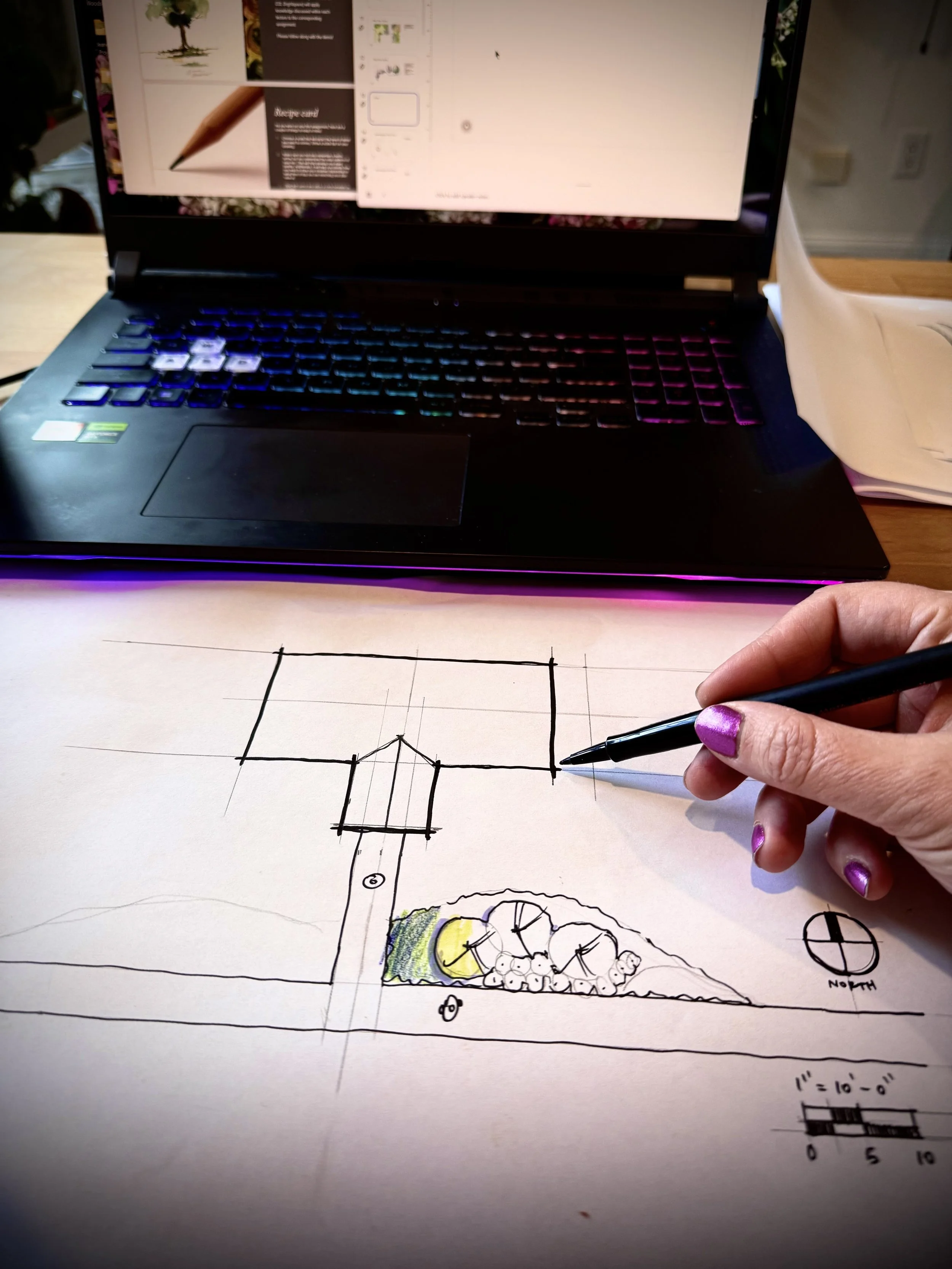 Sketching for Landscape Design