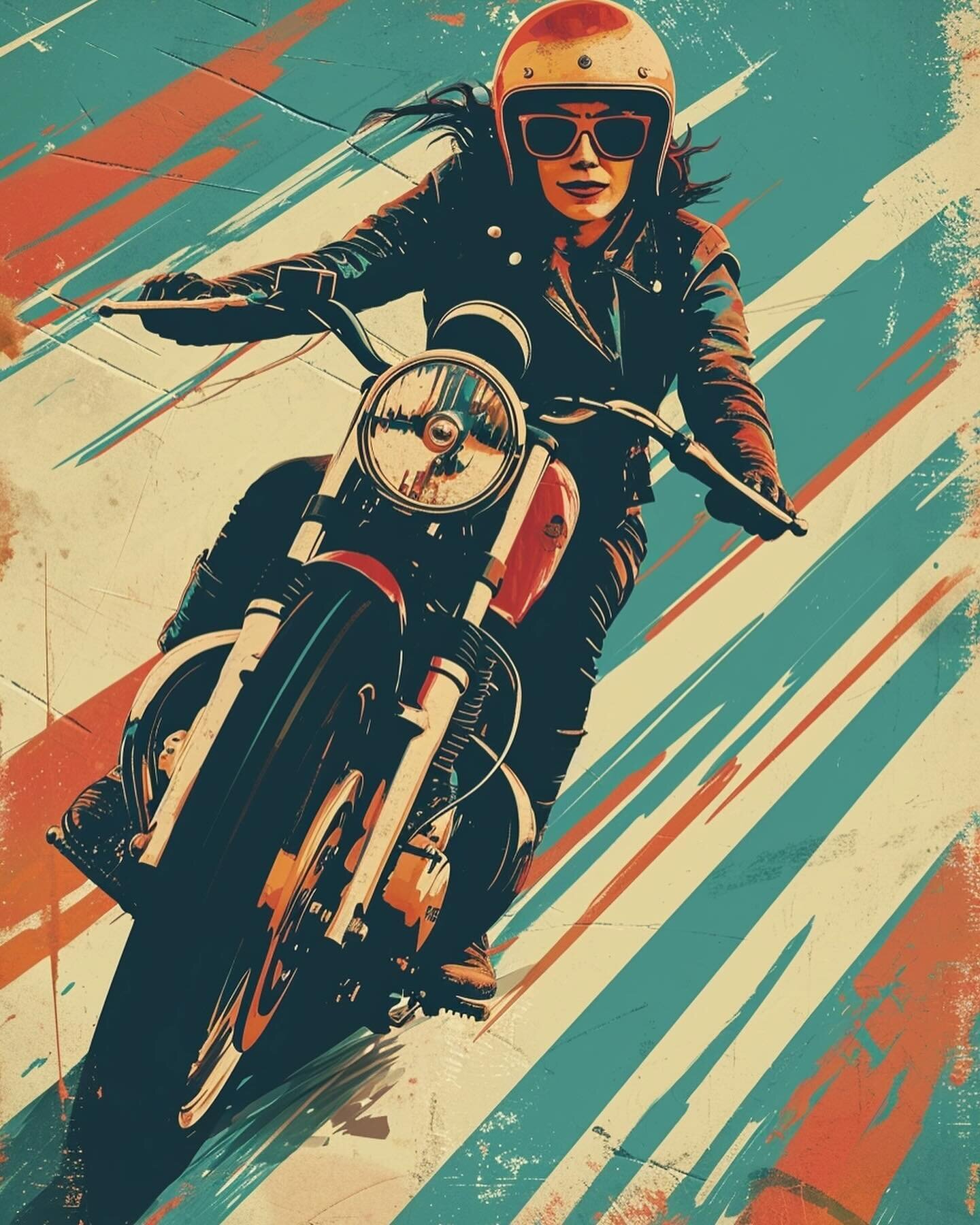Biker babe
.
.
.
#AIArt
#GenerativeArt
#ArtificialIntelligenceArt
#DigitalArt
#NeuralNetworkArt
#MachineLearningArt
#ComputerGeneratedArt
#CreativeAI
#DeepLearningArt
#AlgorithmicArt
#graphicdesign
#art
#posterart