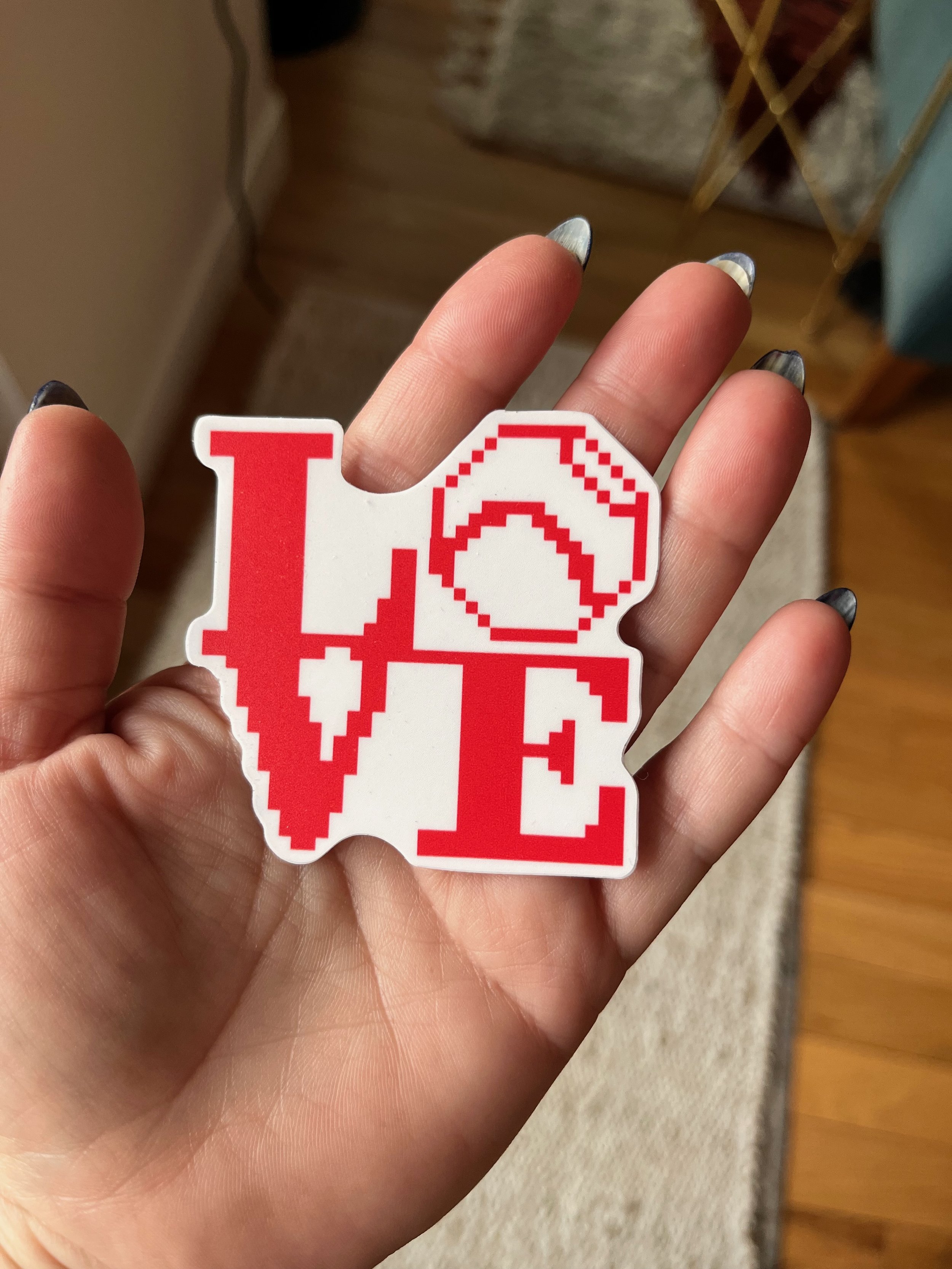 Phillies LOVE Sticker