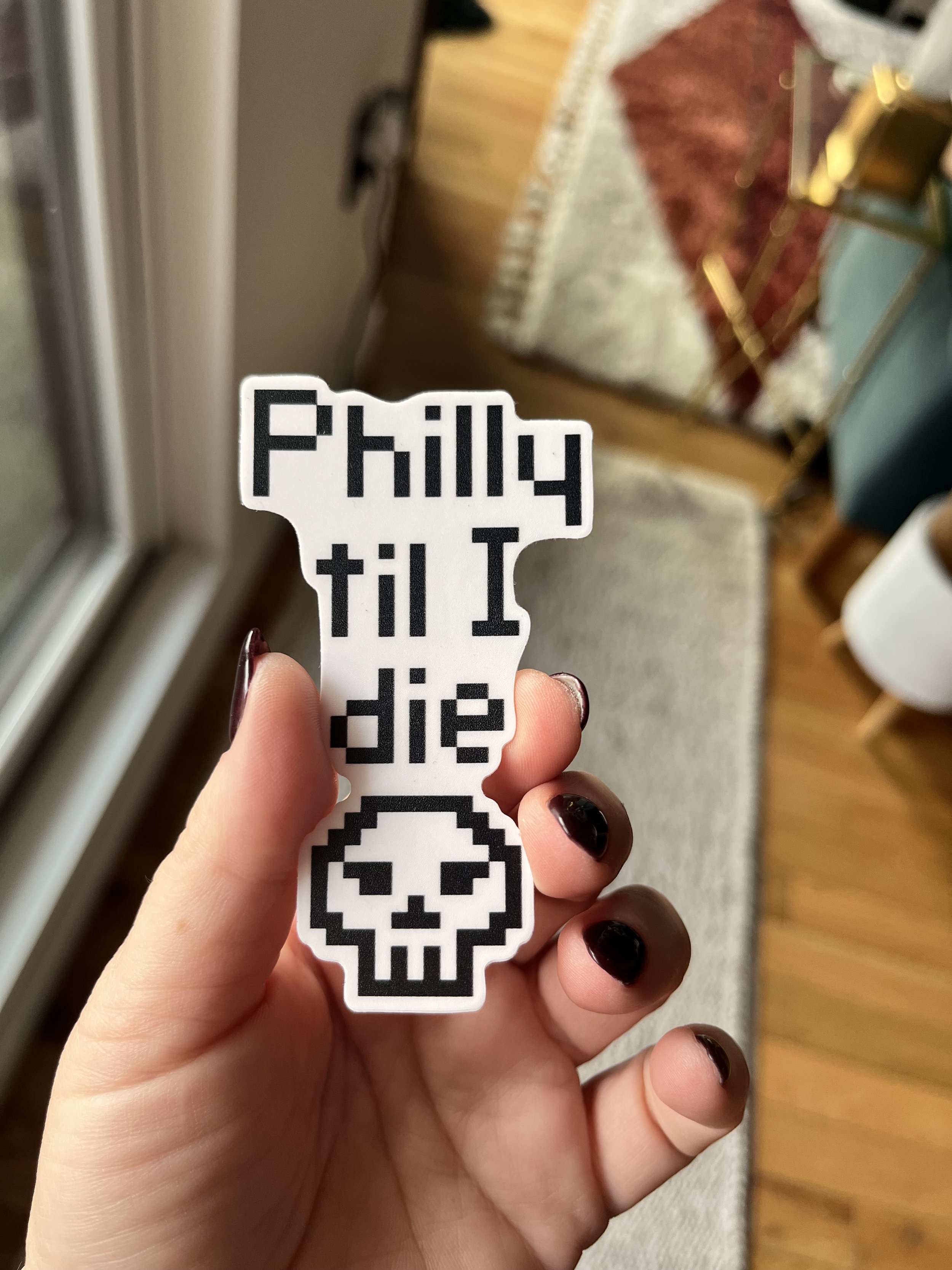 Philly Til I Die Sticker