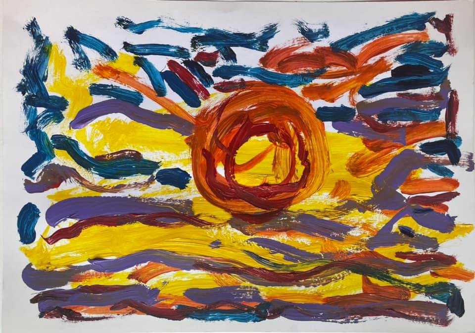 “Today the sun has not appeared at twilight, you should know it (II)” (2023)
