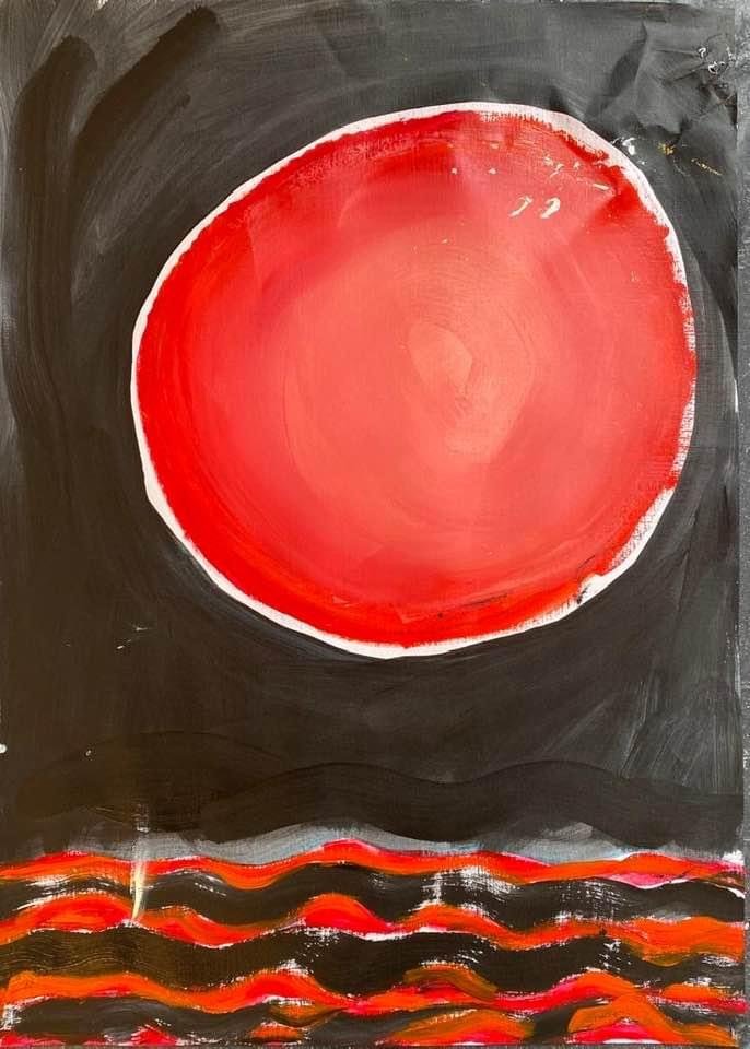 “Eclipse / The sunny night (I)” (2020)