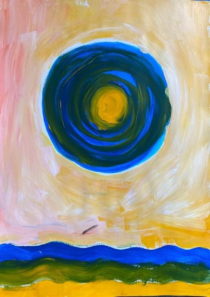 “Eclipse / The electric sun (III)” (2020)