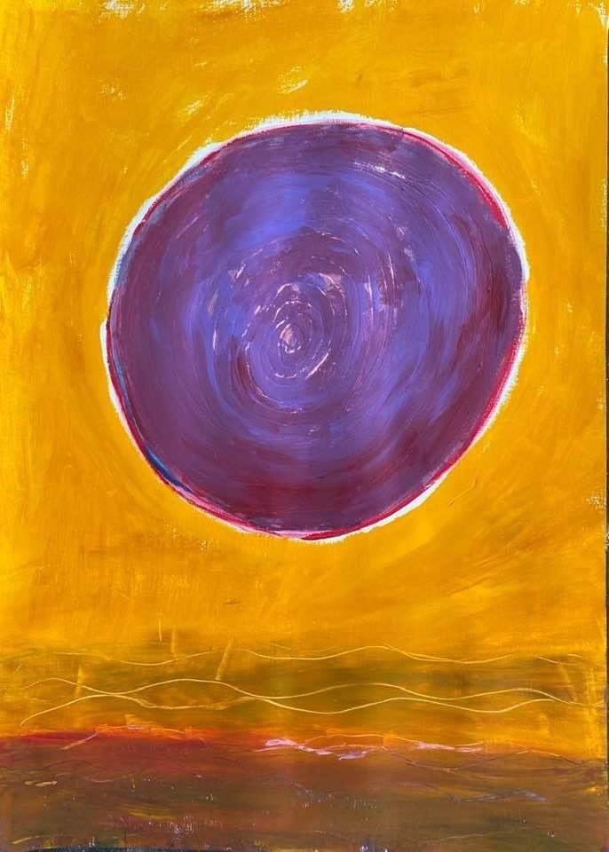 “Eclipse / The languishing sun (IV)” (2020)